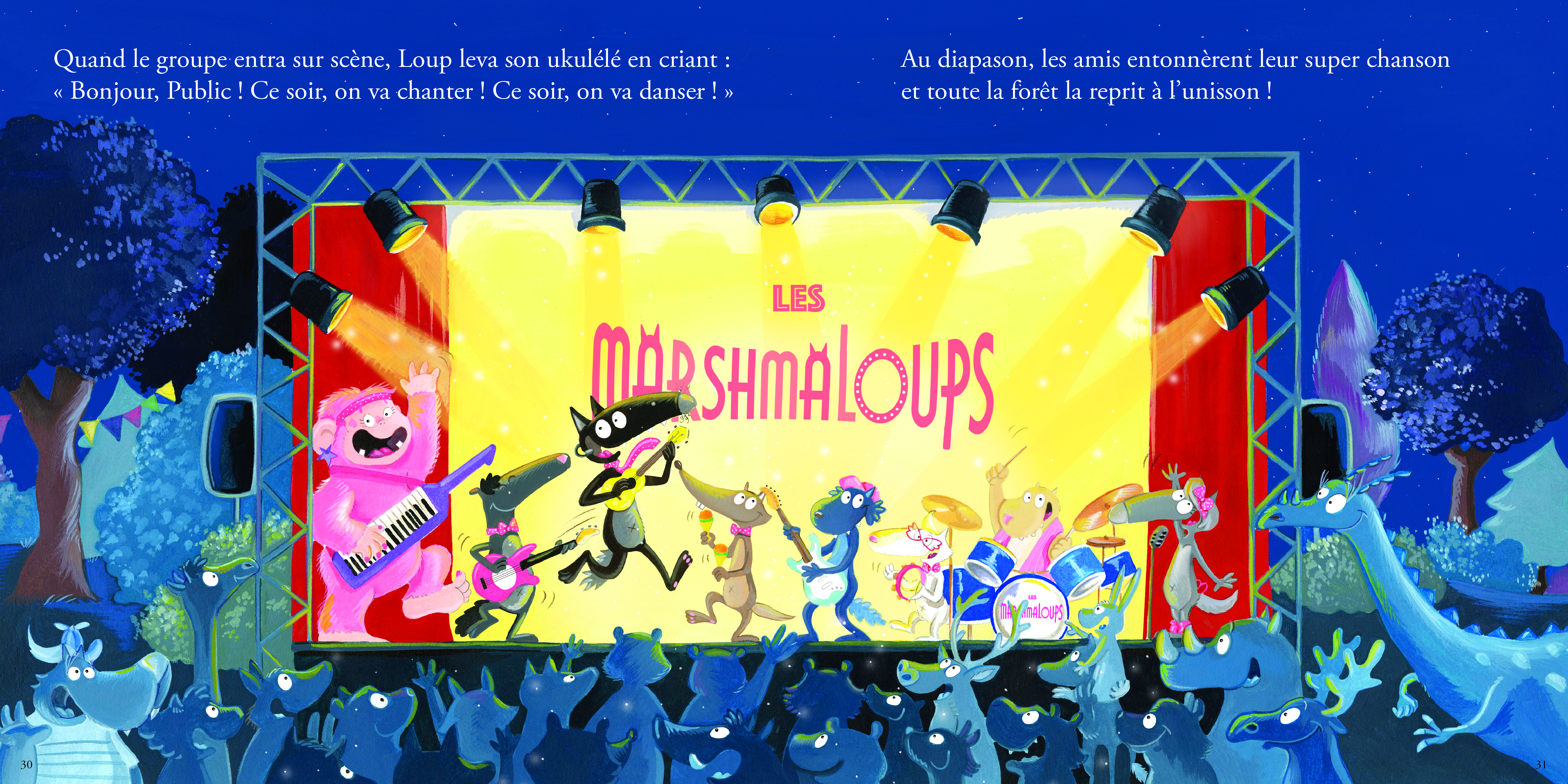 LE LOUP QUI VOULAIT FAIRE DE LA MUSIQUE LE LOUP QUI VOULAIT FAIRE DE LA MUSIQUE