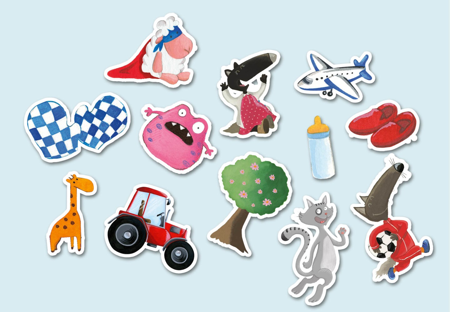 Ma Pochette 100 Gommettes P'tit Loup