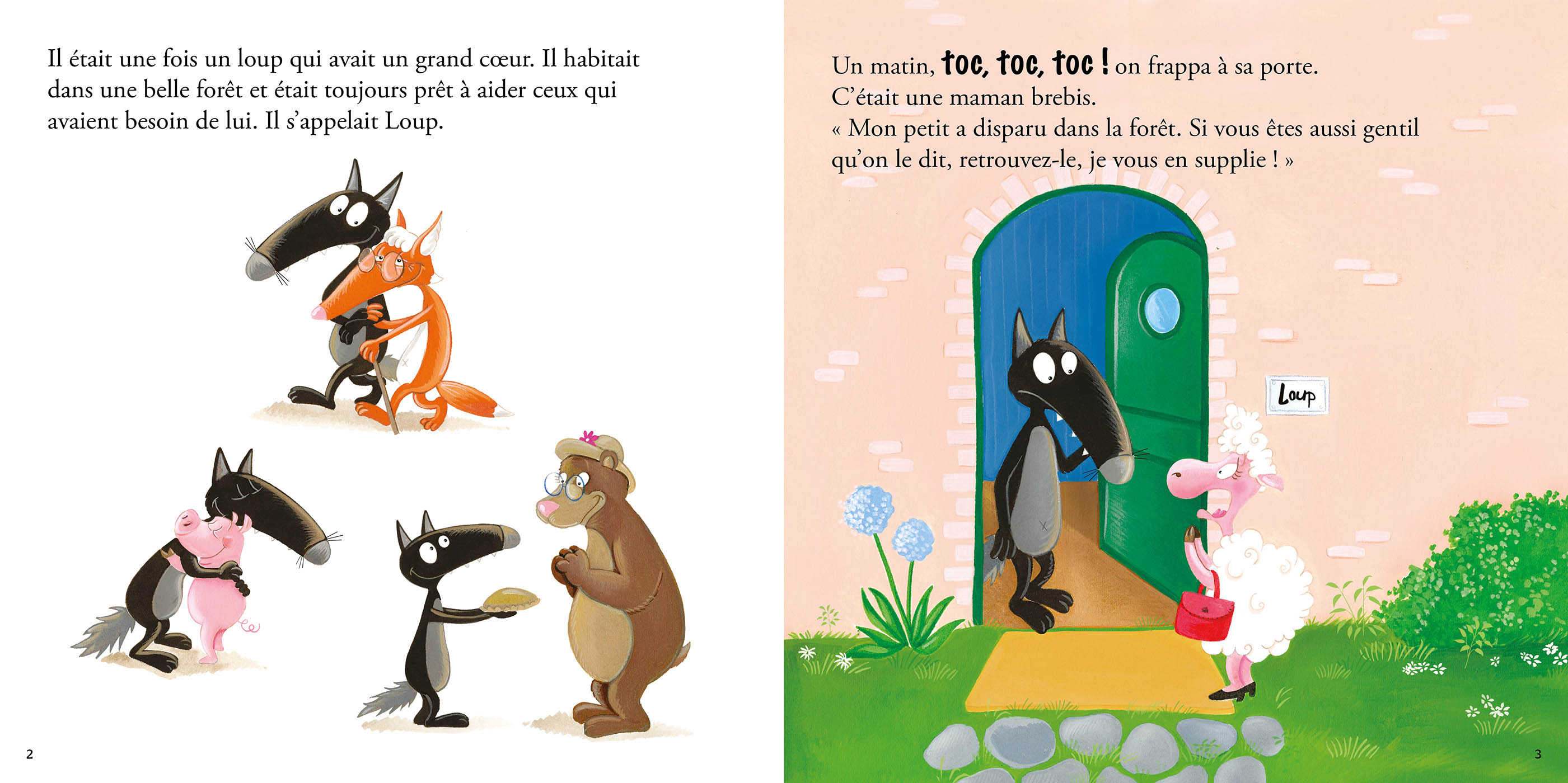 LE LOUP QUI SAUVAIT LES ANIMAUX LE LOUP QUI SAUVAIT LES ANIMAUX