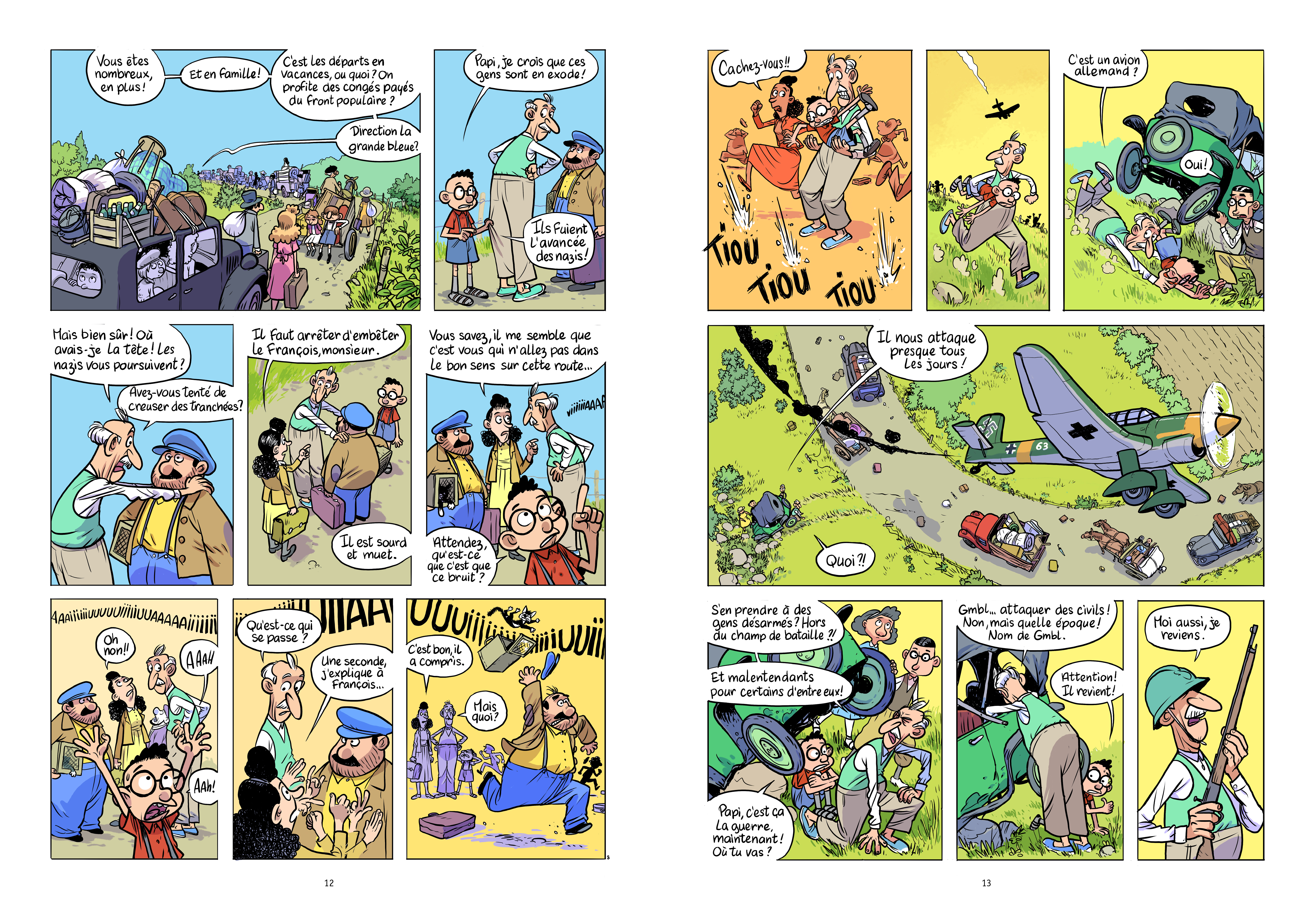 LA DROLE DE GUERRE DE PAPI ET LUCIEN T1 - 48H BD 2026