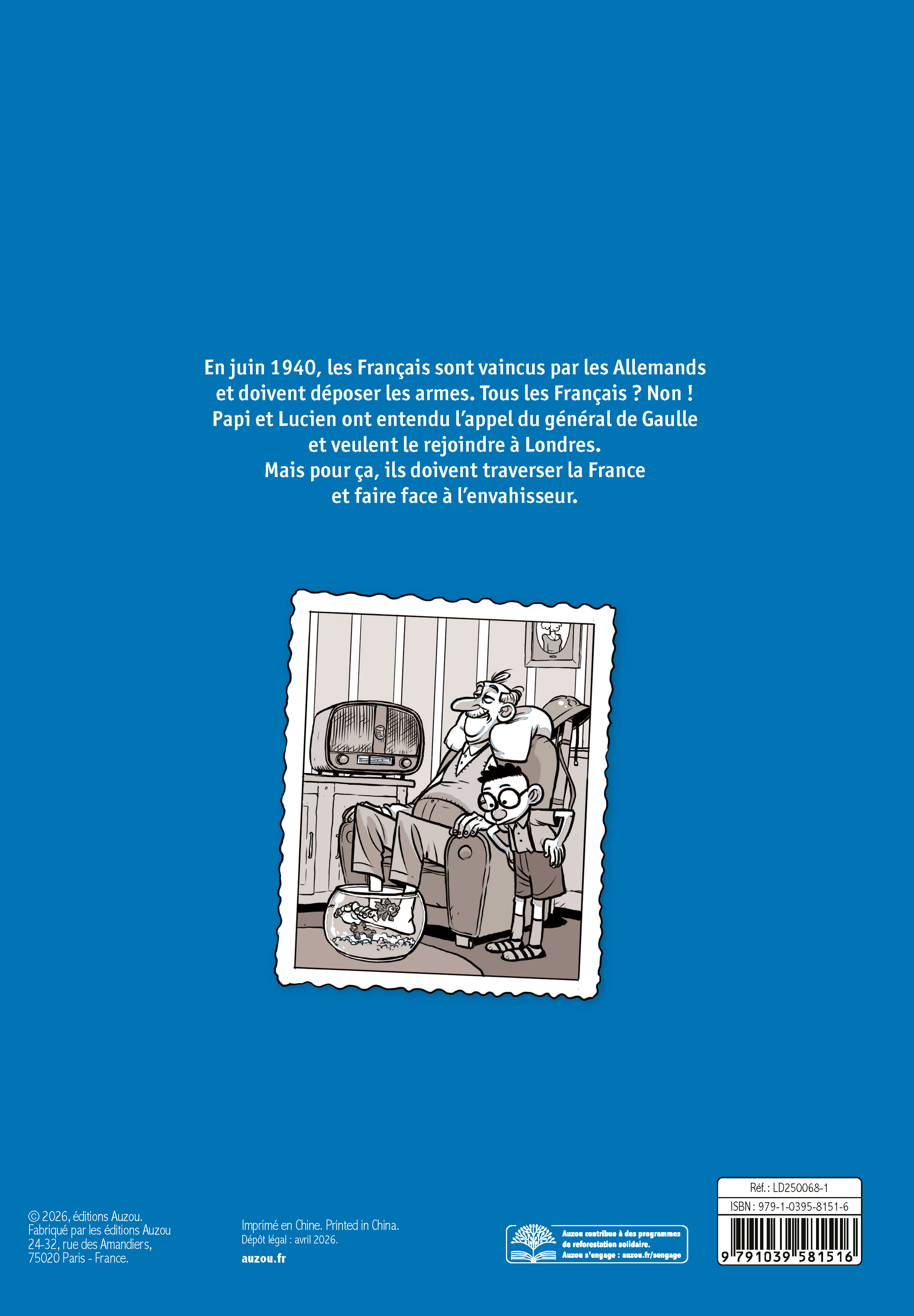 LA DROLE DE GUERRE DE PAPI ET LUCIEN