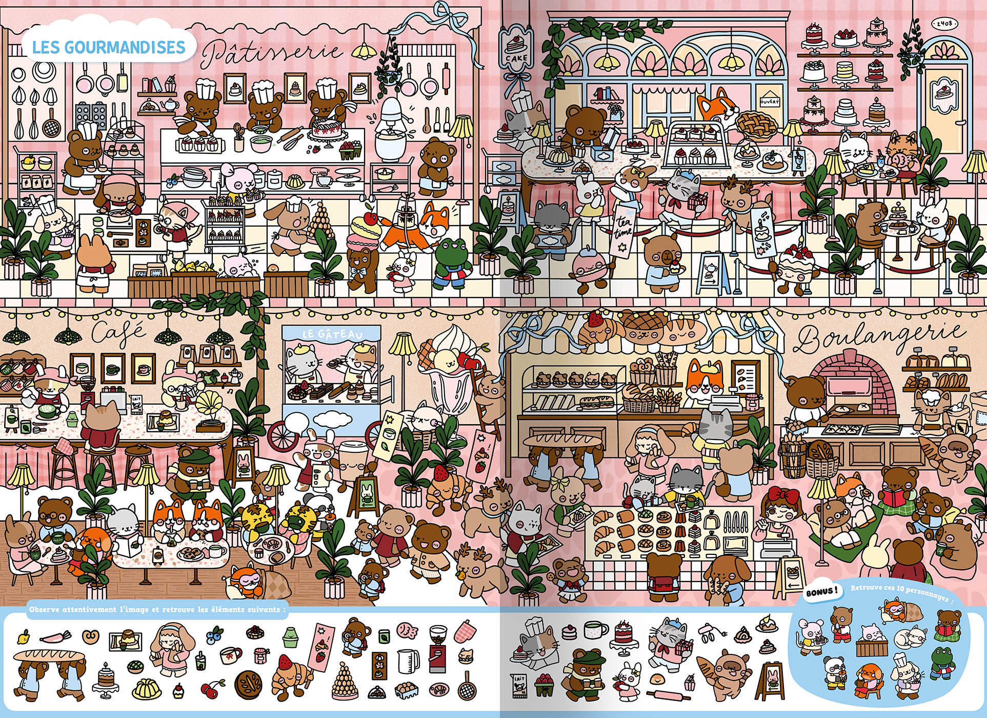 CHERCHE ET TROUVE GEANT - MINI MONDES COSY