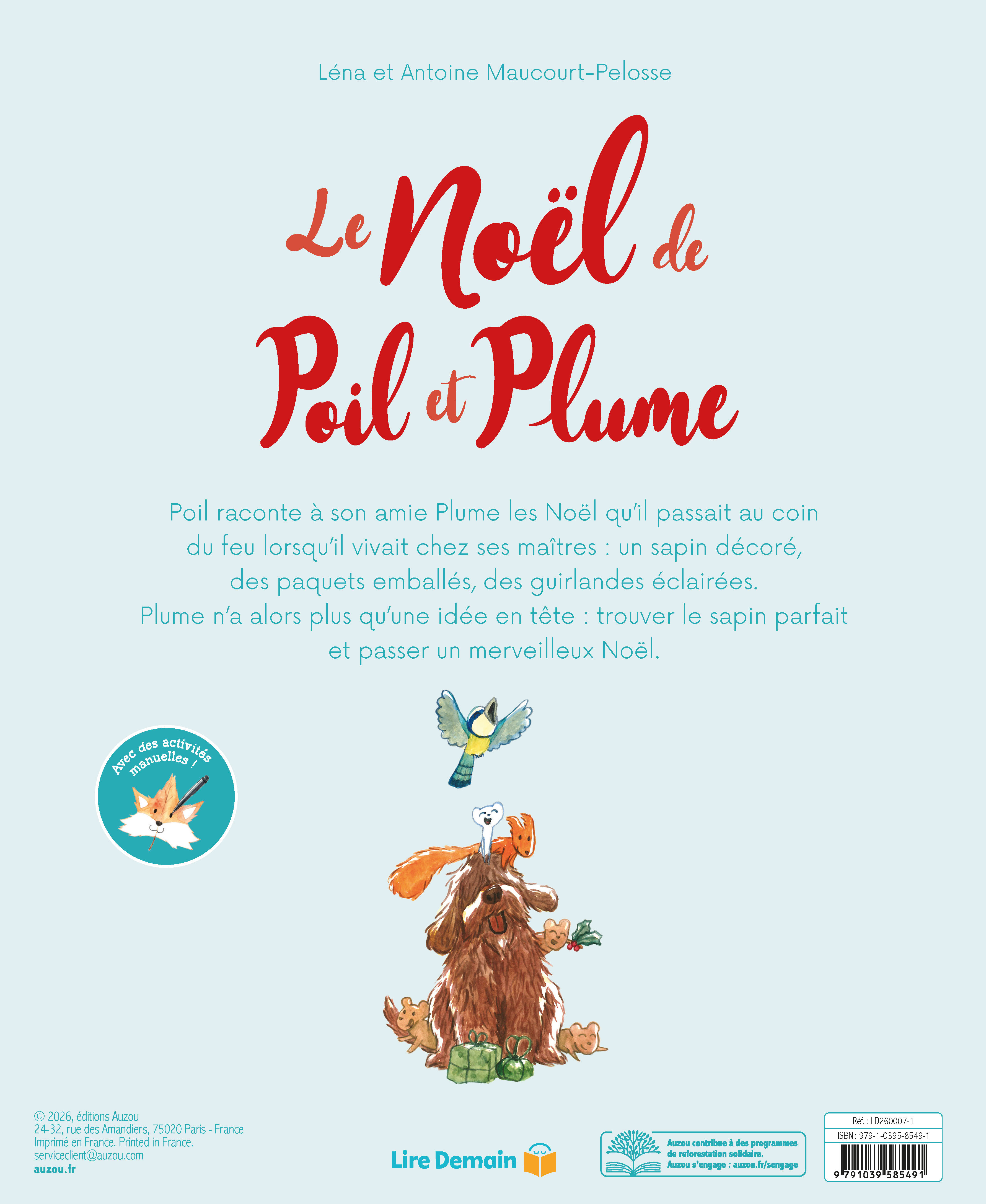 LE NOEL DE POIL ET PLUME