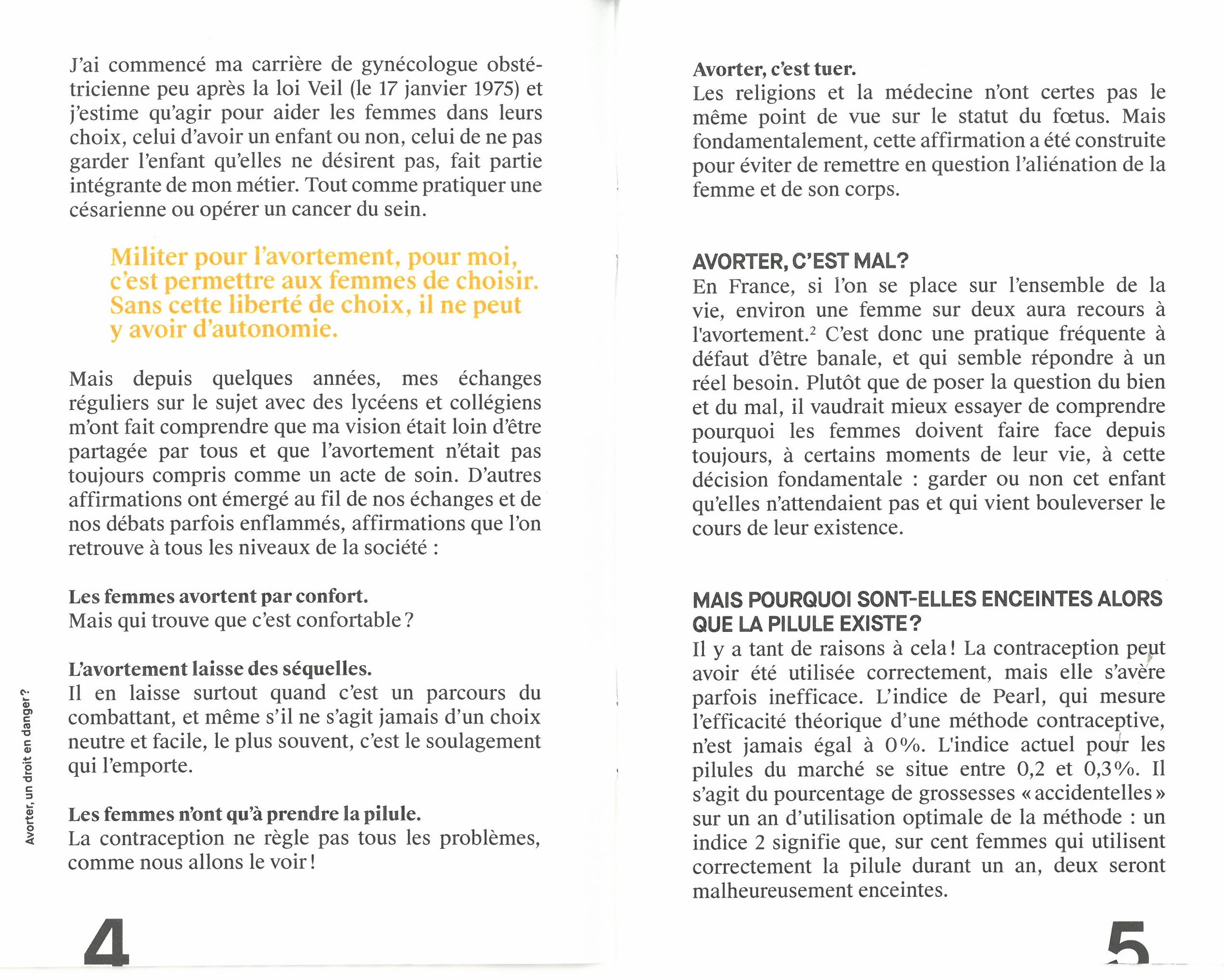 AVORTER, UN DROIT EN DANGER ?