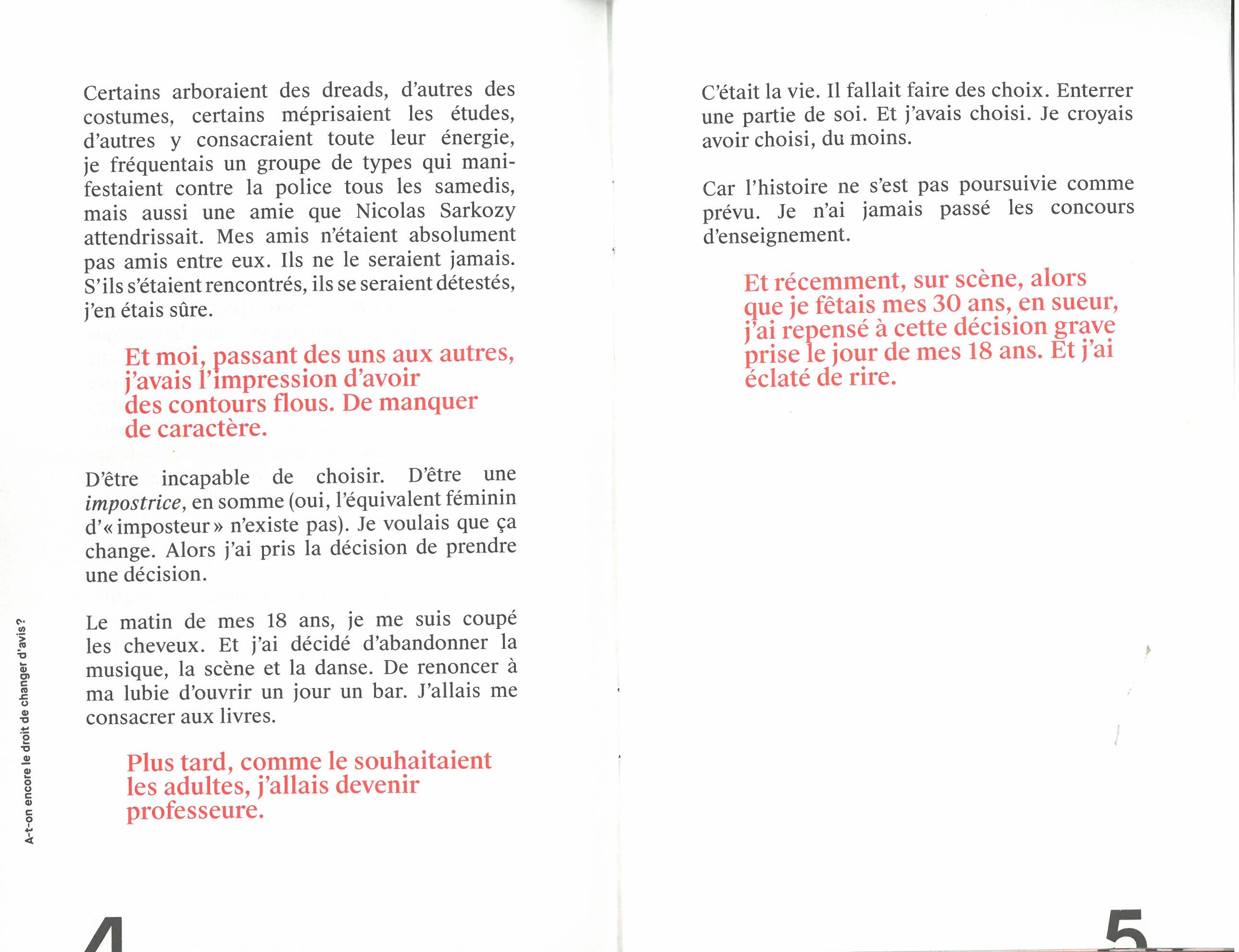 A-T-ON ENCORE LE DROIT DE CHANGER D