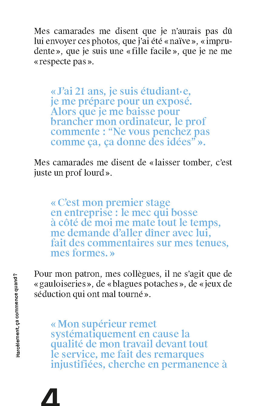 HARCELEMENT, CA COMMENCE QUAND ?