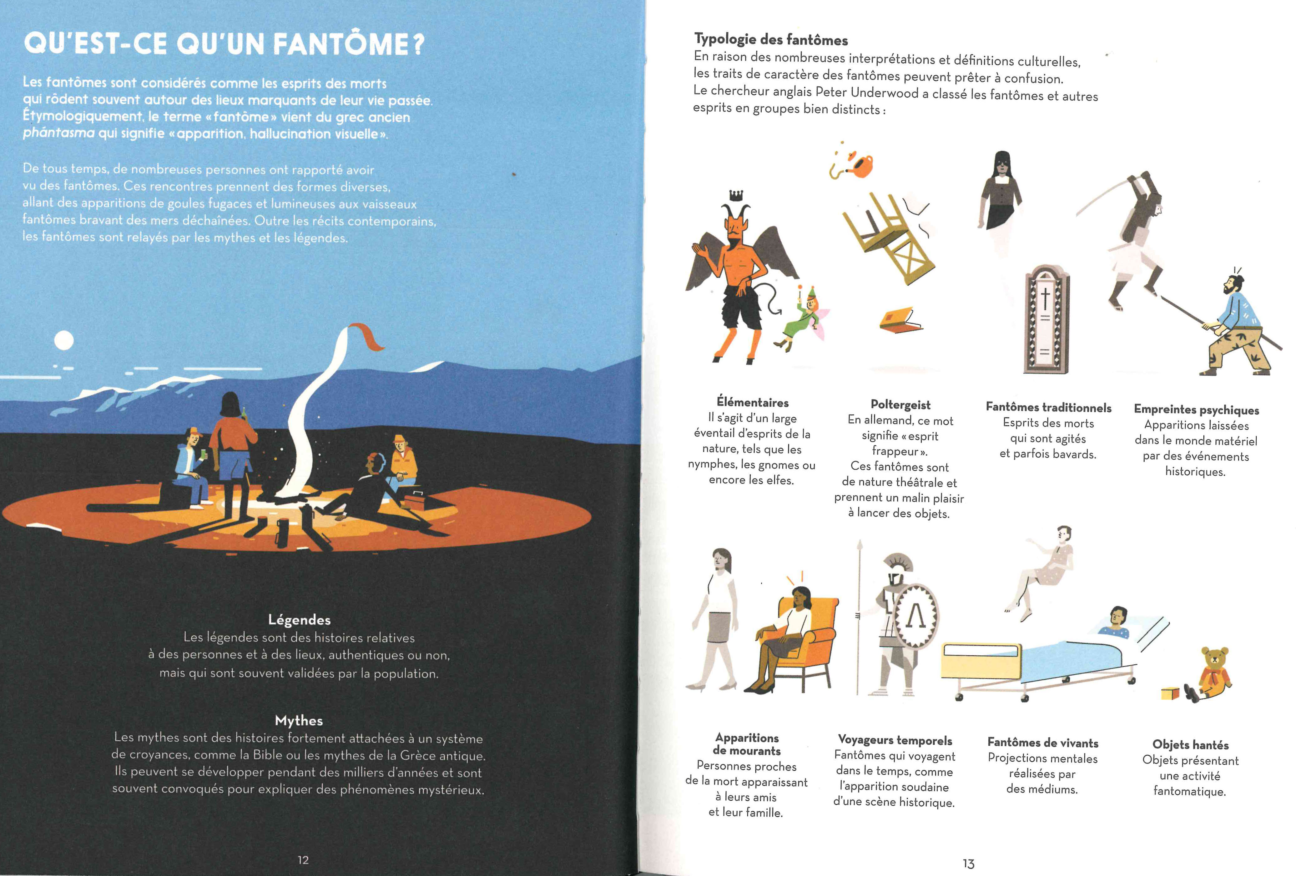UNE HISTOIRE ILLUSTREE DES FANTOMES
