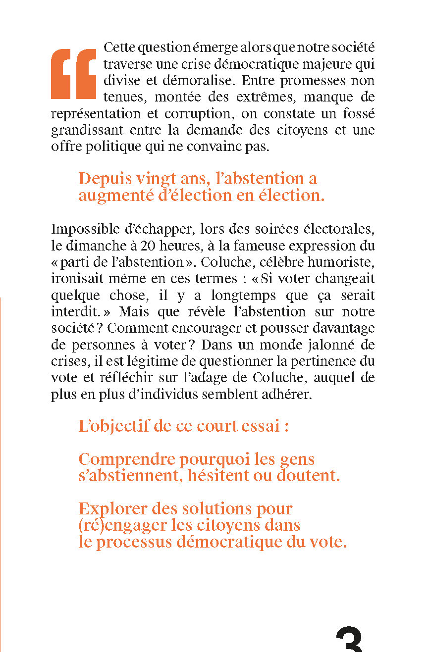VOTER, EST-CE ENCORE UTILE ?