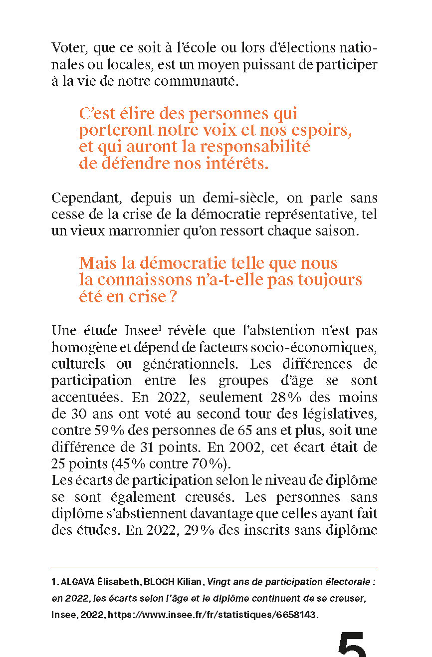 VOTER, EST-CE ENCORE UTILE ?