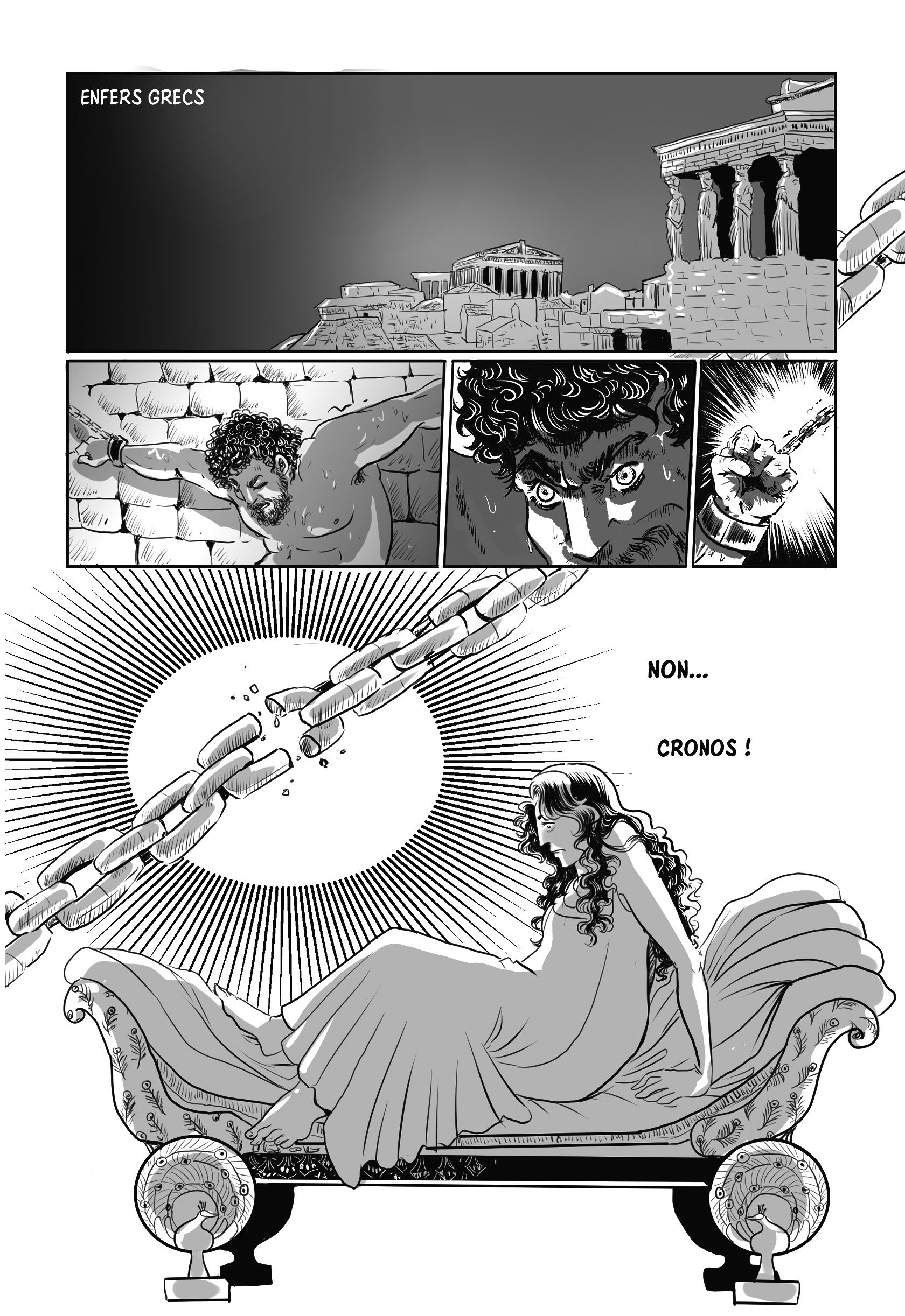 MAGIC OLYMPE  T1 LE TEMPS DES TITANS