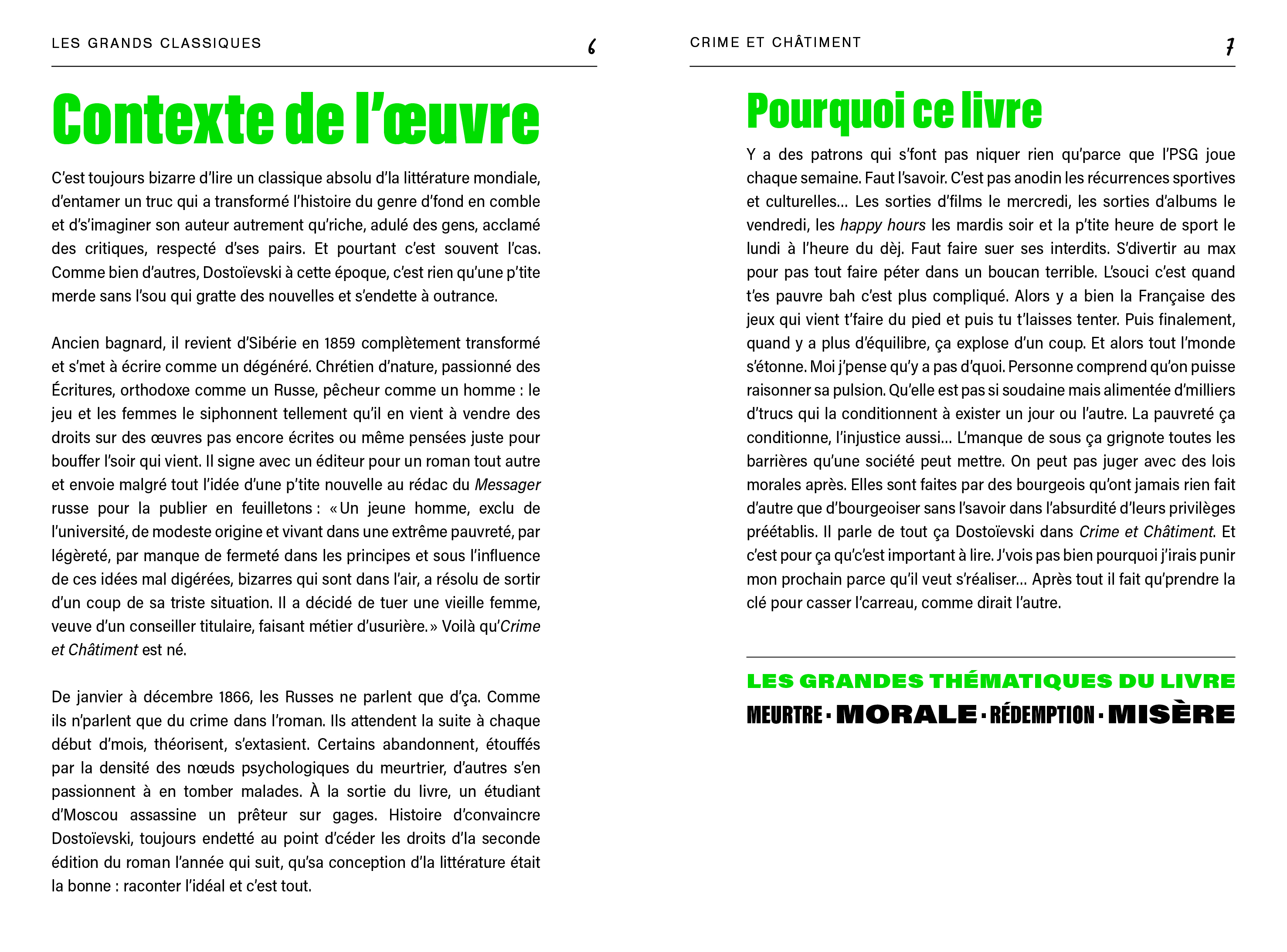 LES GRANDS CLASSIQUES