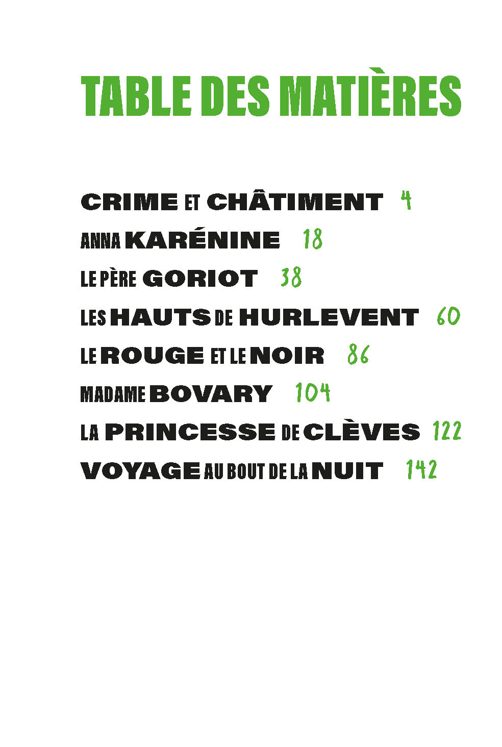 LES GRANDS CLASSIQUES