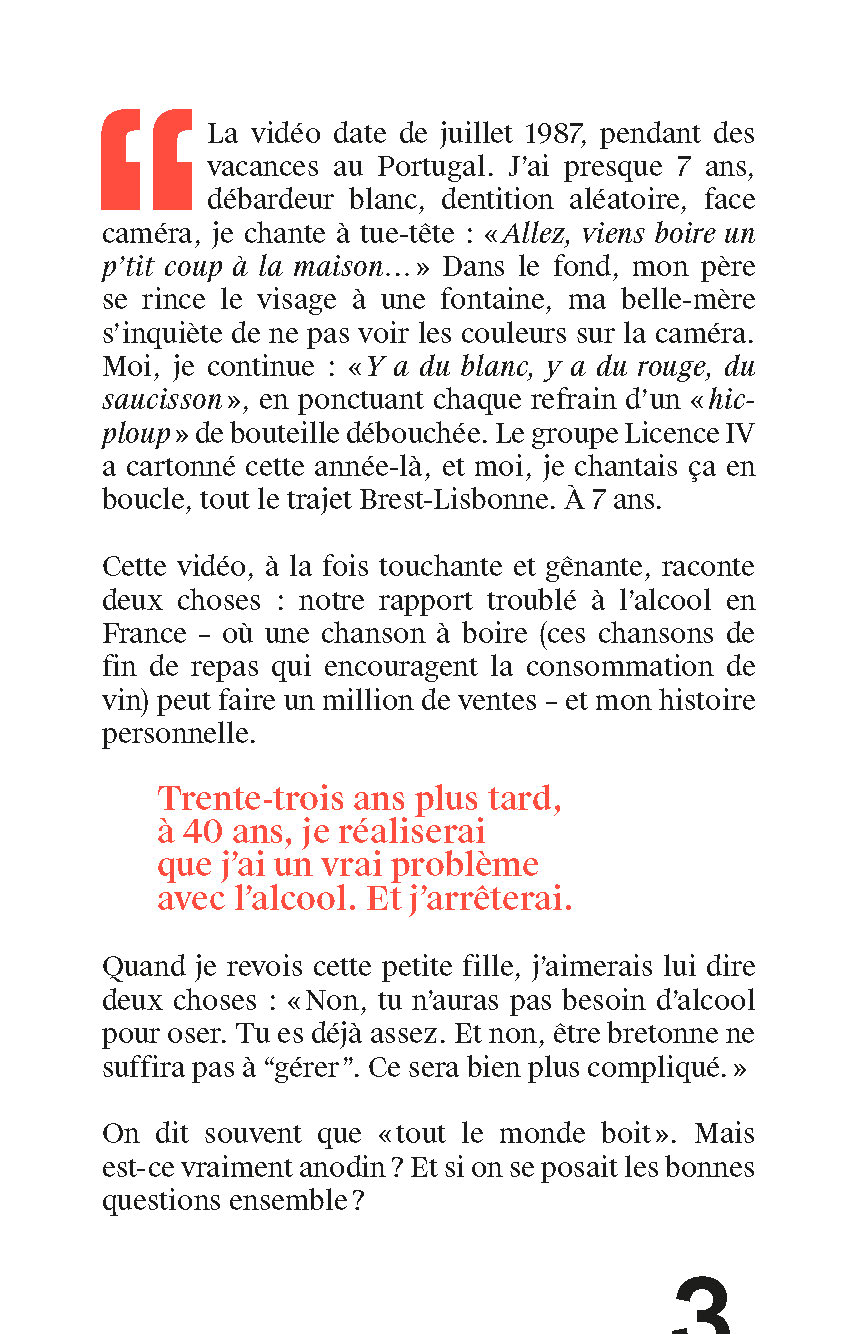 ALCOOL, AVONS-NOUS UN PROBLEME ? 