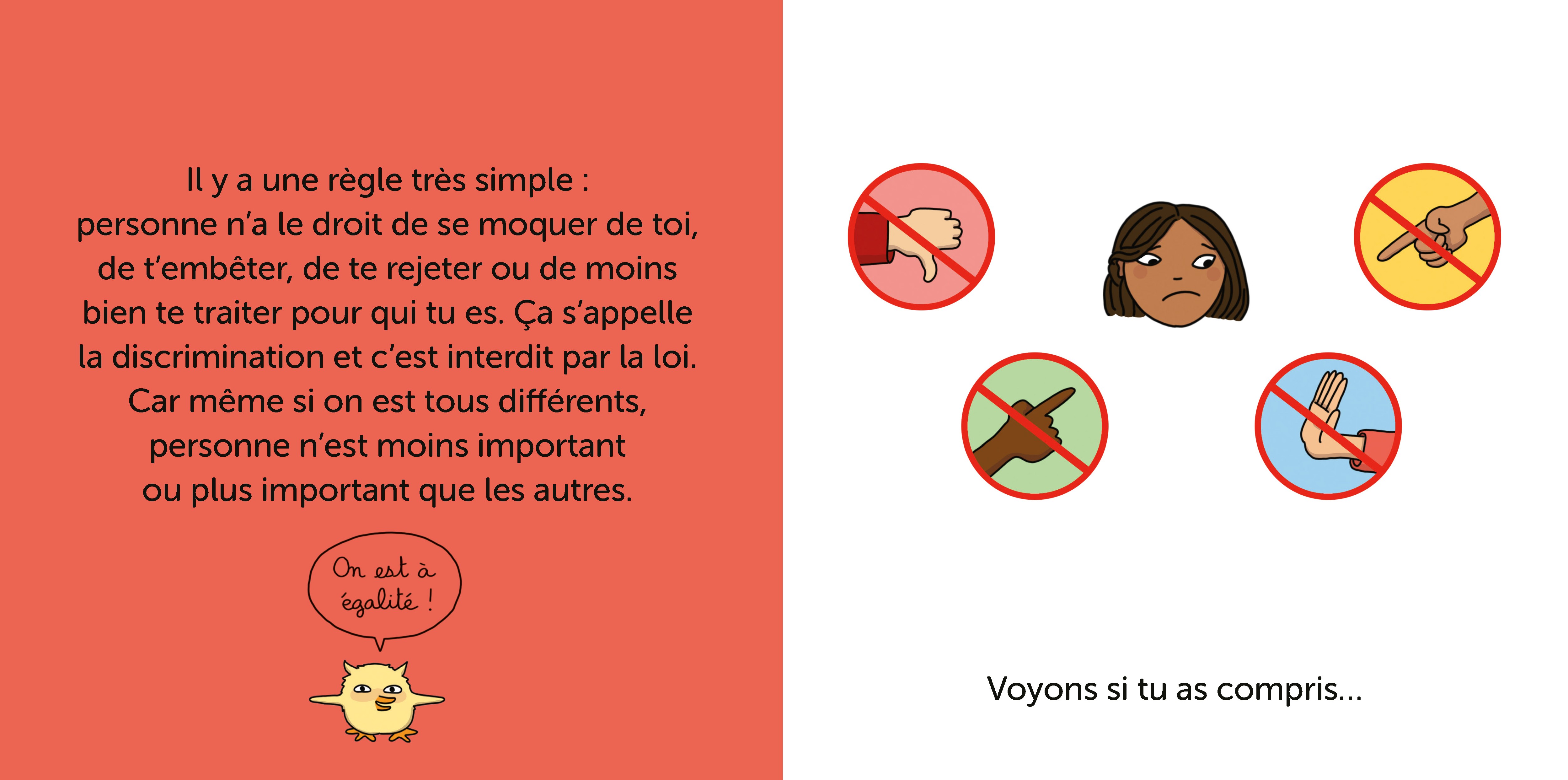 ON EST TOUS DIFFERENTS !