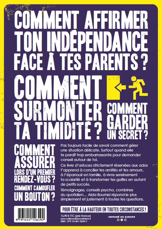 140 ASTUCES STRICTEMENT RESERVEES AUX ADOS 140 ASTUCES STRICTEMENT RESERVEES AUX ADOS