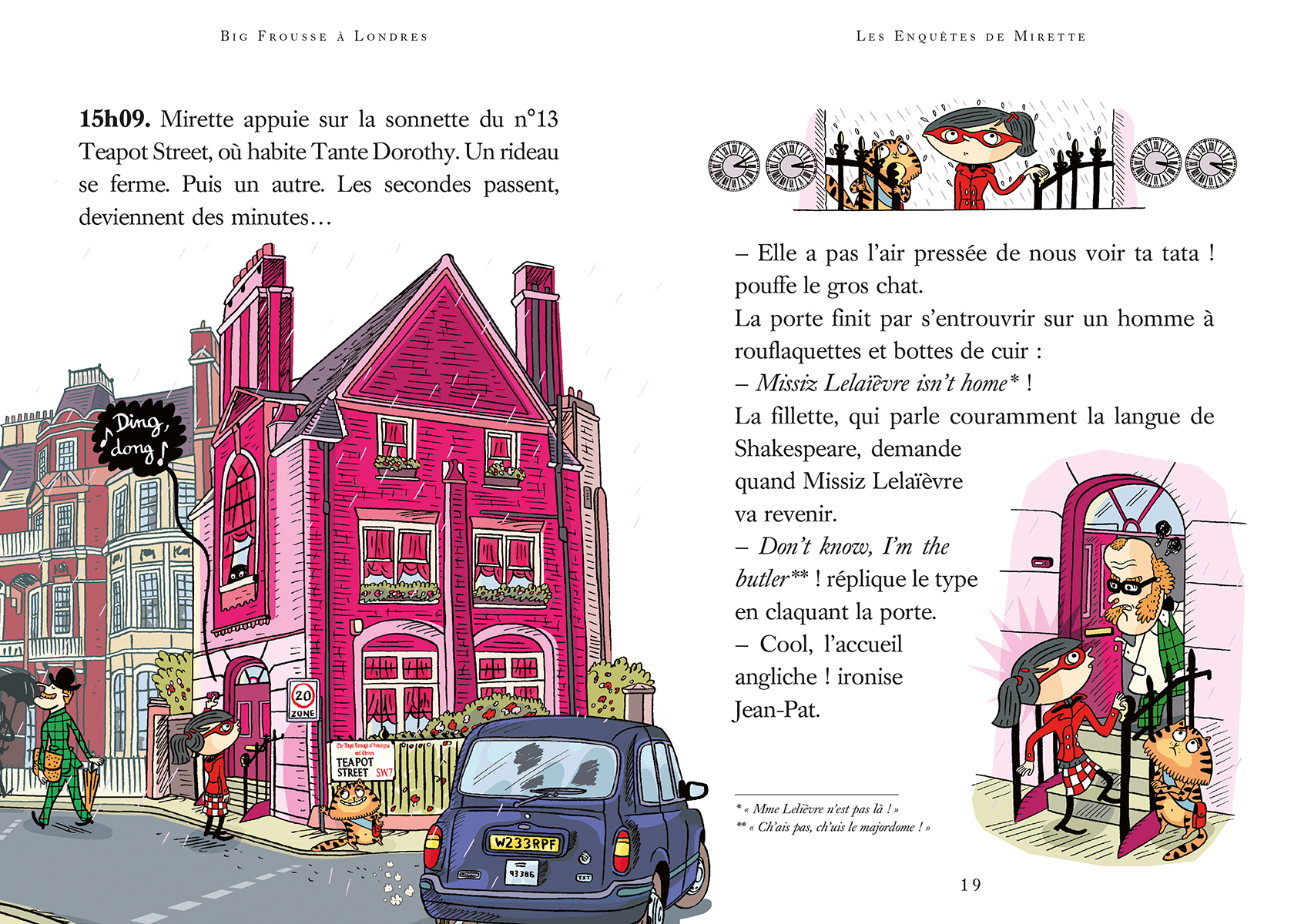 BIG FROUSSE A LONDRES - LES ENQUETES DE MIRETTE BIG FROUSSE A LONDRES - LES ENQUETES DE MIRETTE
