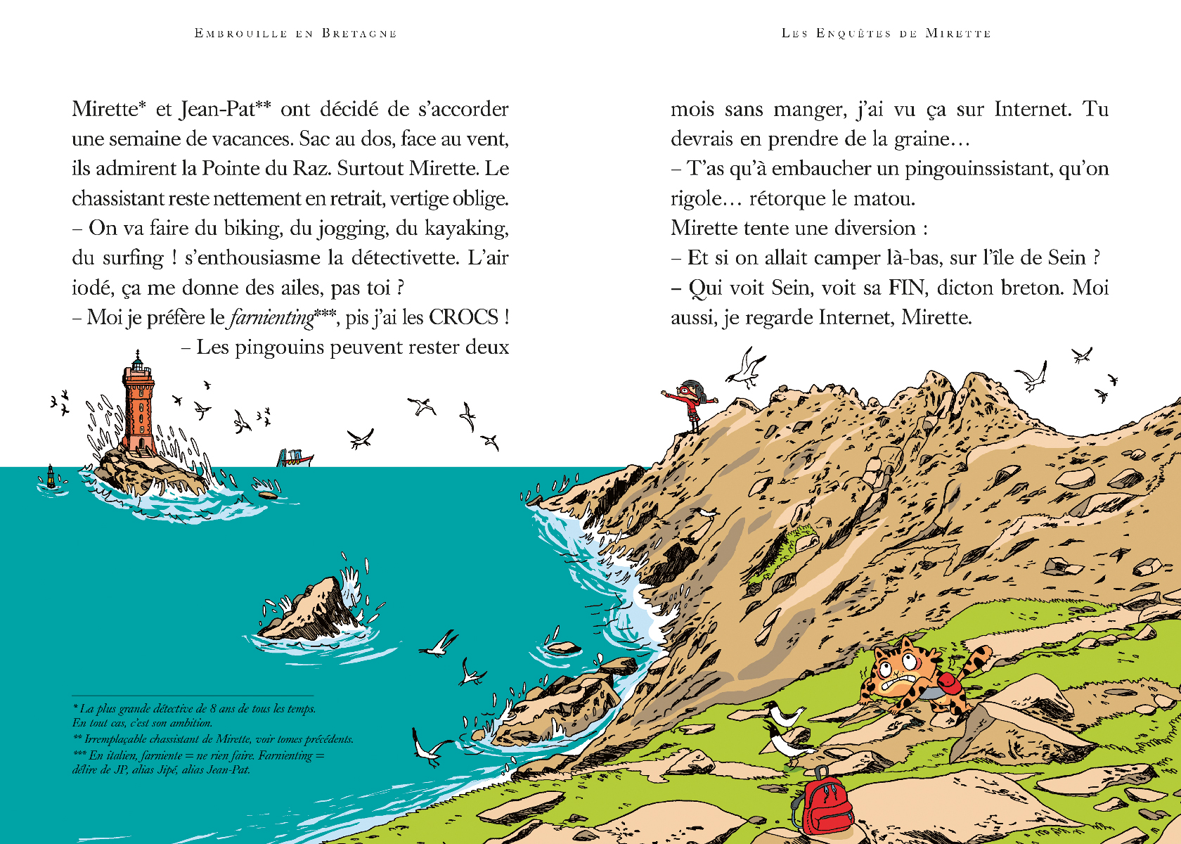 EMBROUILLE EN BRETAGNE - LES ENQUETES DE MIRETTE