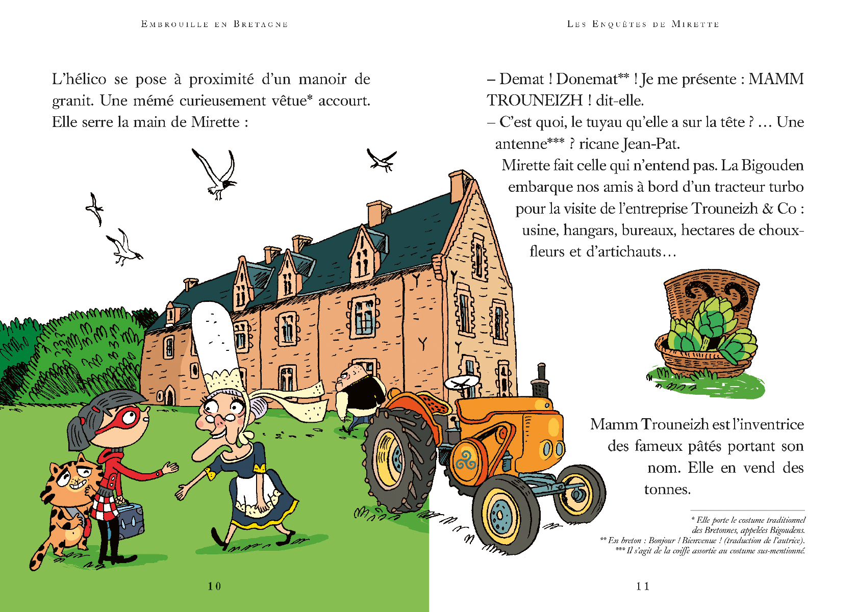 EMBROUILLE EN BRETAGNE - LES ENQUETES DE MIRETTE