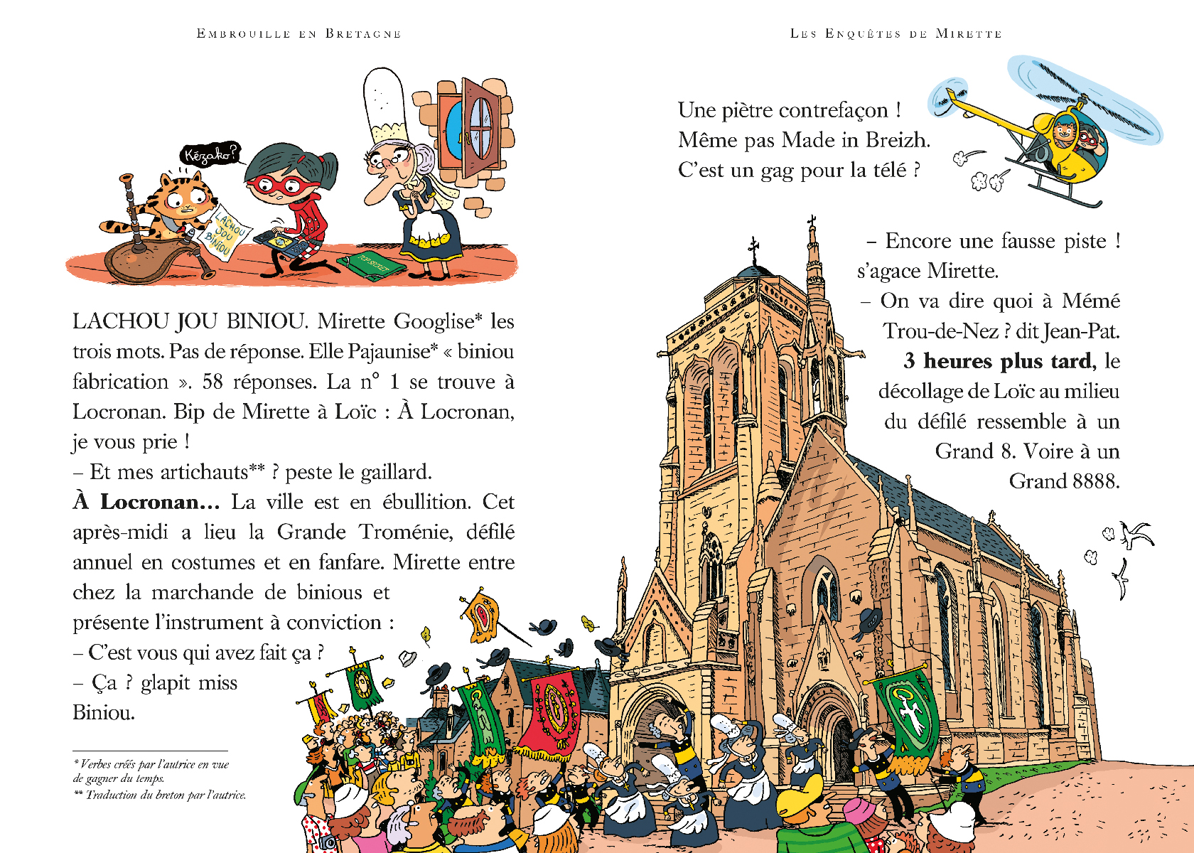 EMBROUILLE EN BRETAGNE - LES ENQUETES DE MIRETTE