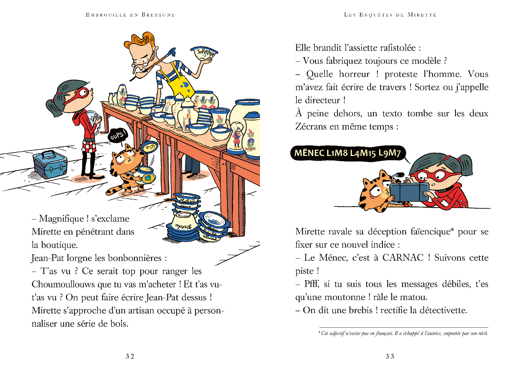 EMBROUILLE EN BRETAGNE - LES ENQUETES DE MIRETTE