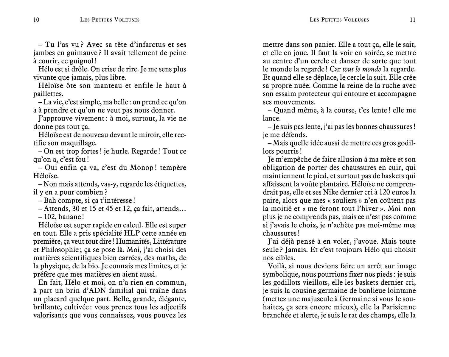 LES PETITES VOLEUSES