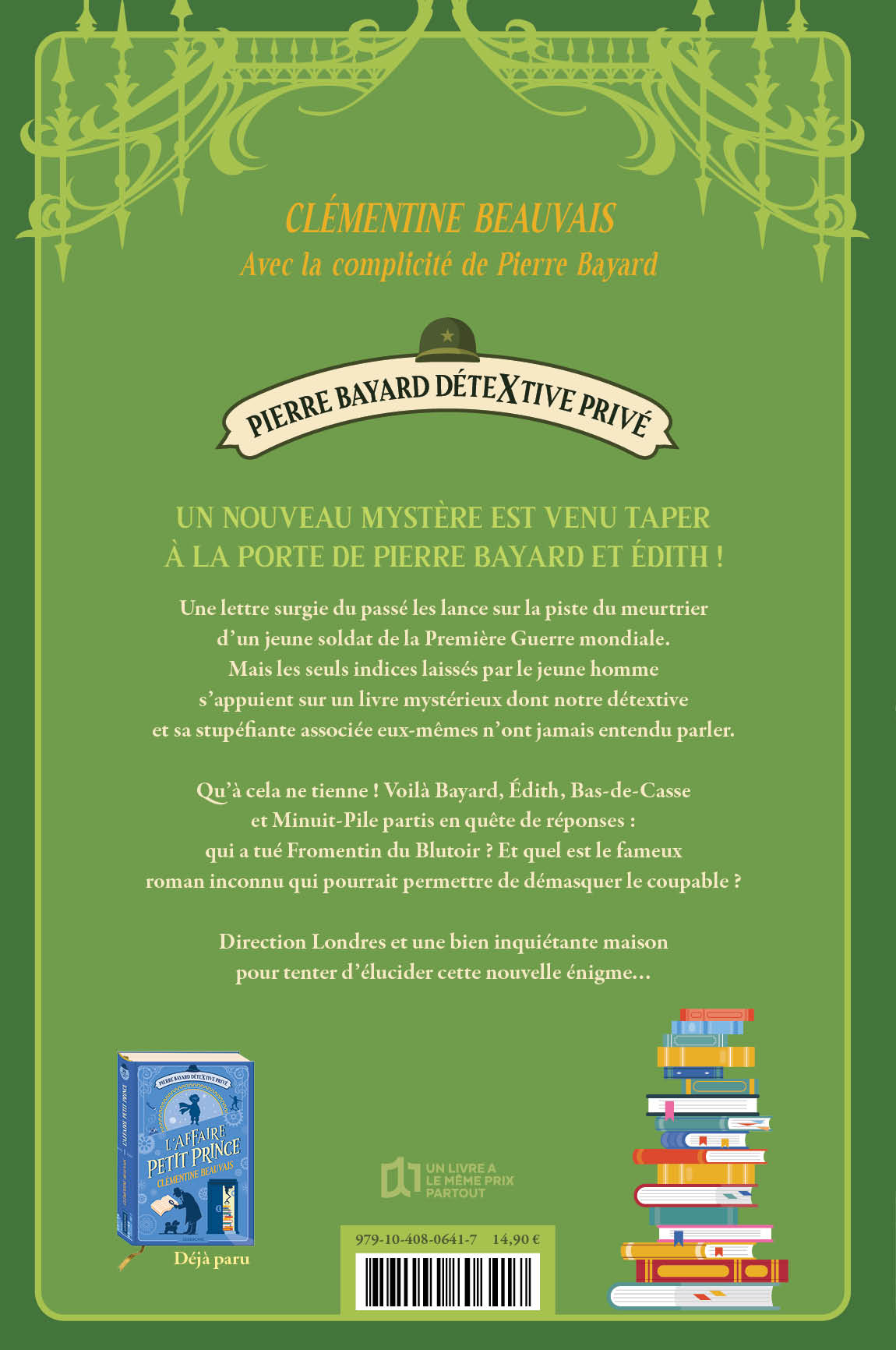 ENQUETE SUR PETER PAN - PIERRE BAYARD DETEXTIVE PRIVE
