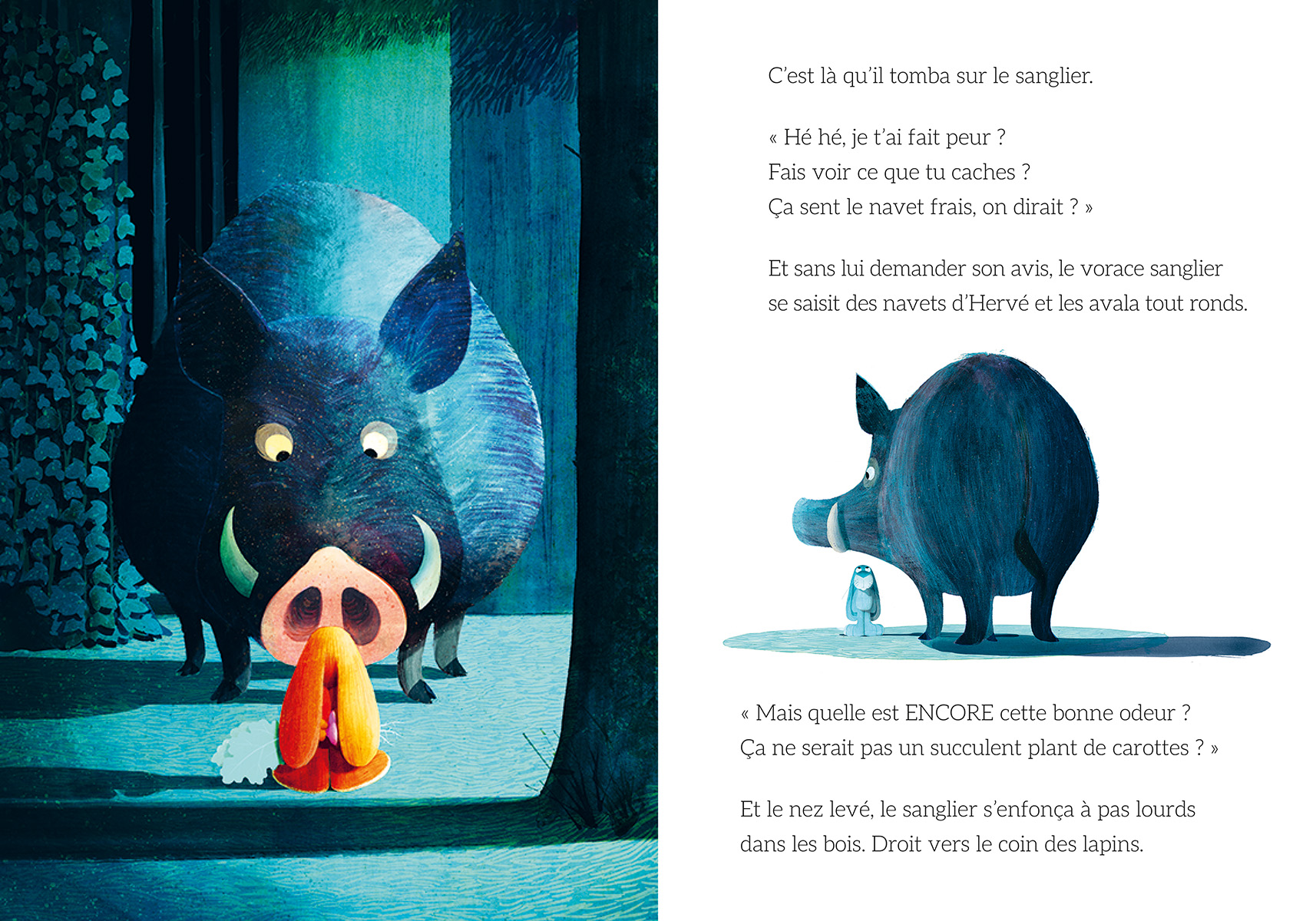 HERVE NE VEUT PAS PARTAGER