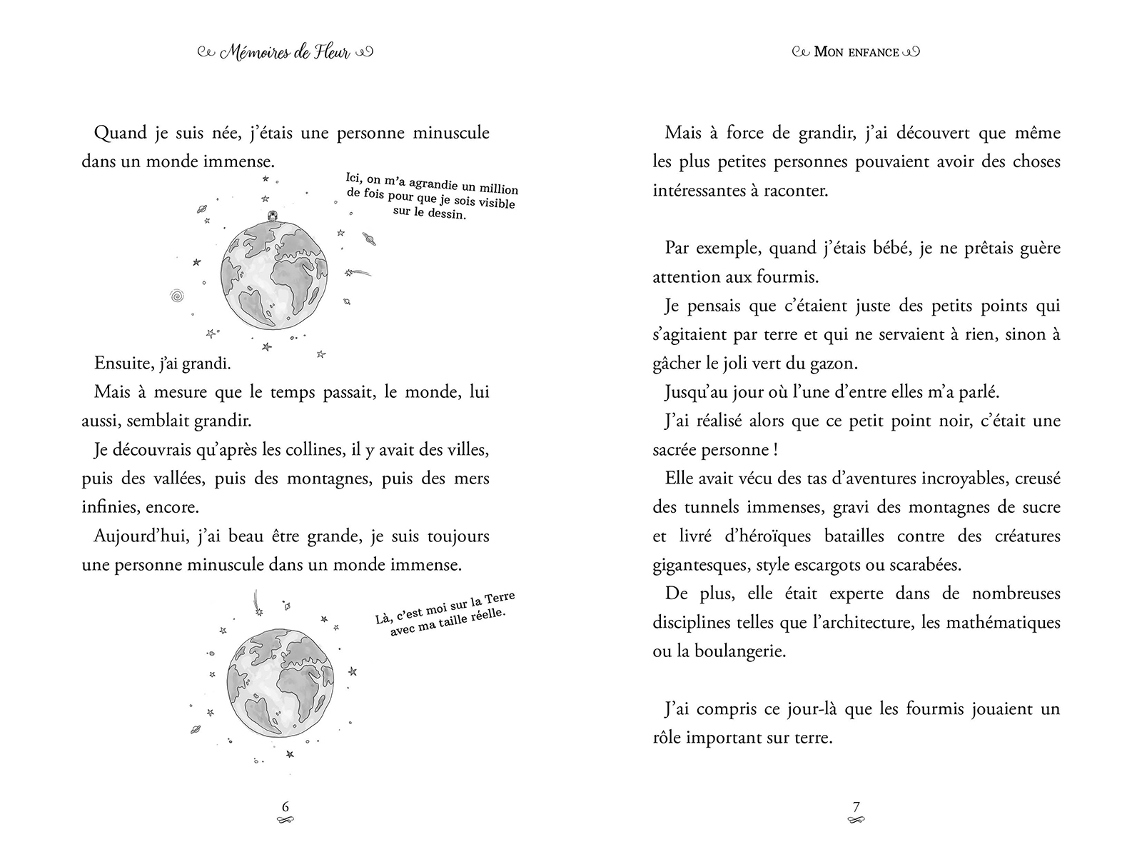 MEMOIRES DE FLEUR - MON ENFANCE