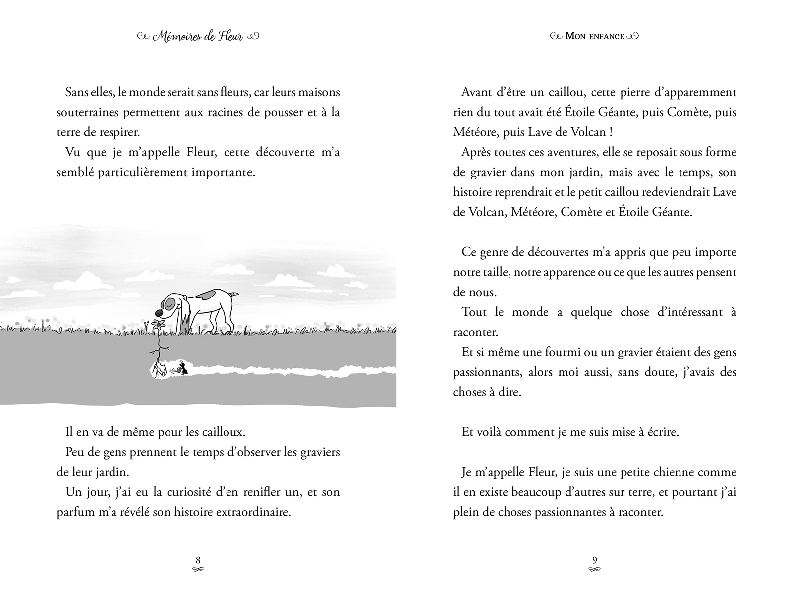 MEMOIRES DE FLEUR - MON ENFANCE