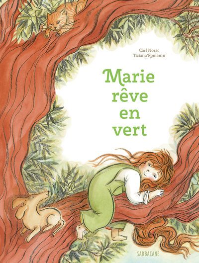 Marie rêve en vert
