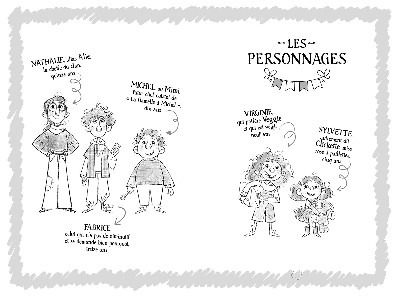LES CINQ MOMES