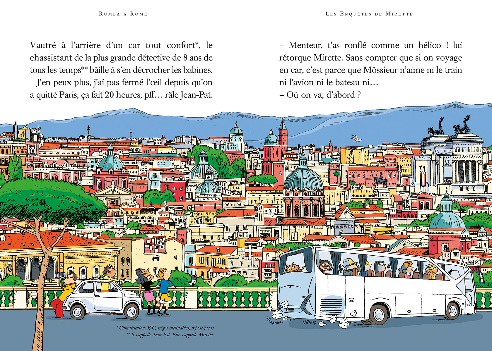 RUMBA A ROME - LES ENQUETES DE MIRETTE