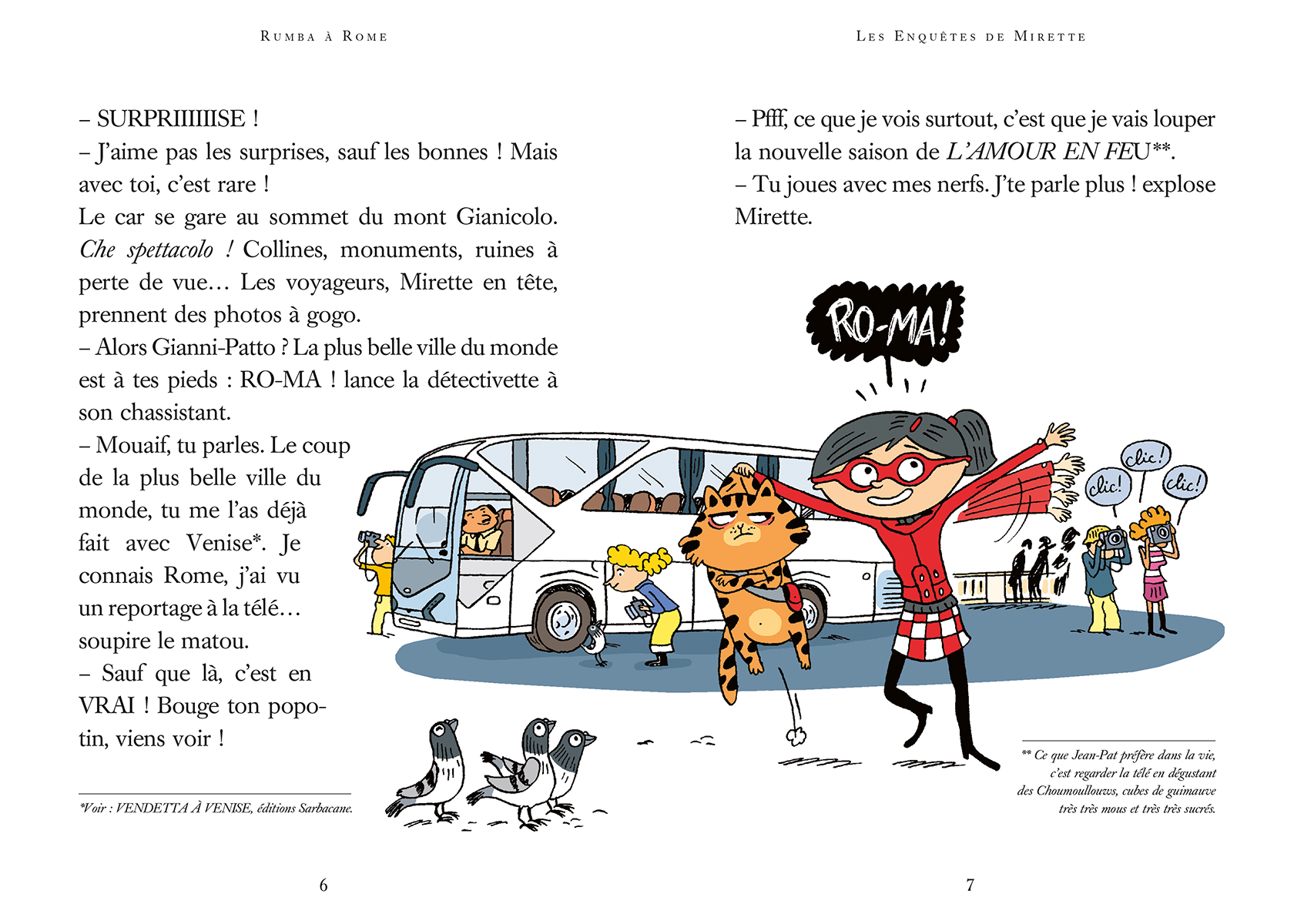 RUMBA A ROME - LES ENQUETES DE MIRETTE