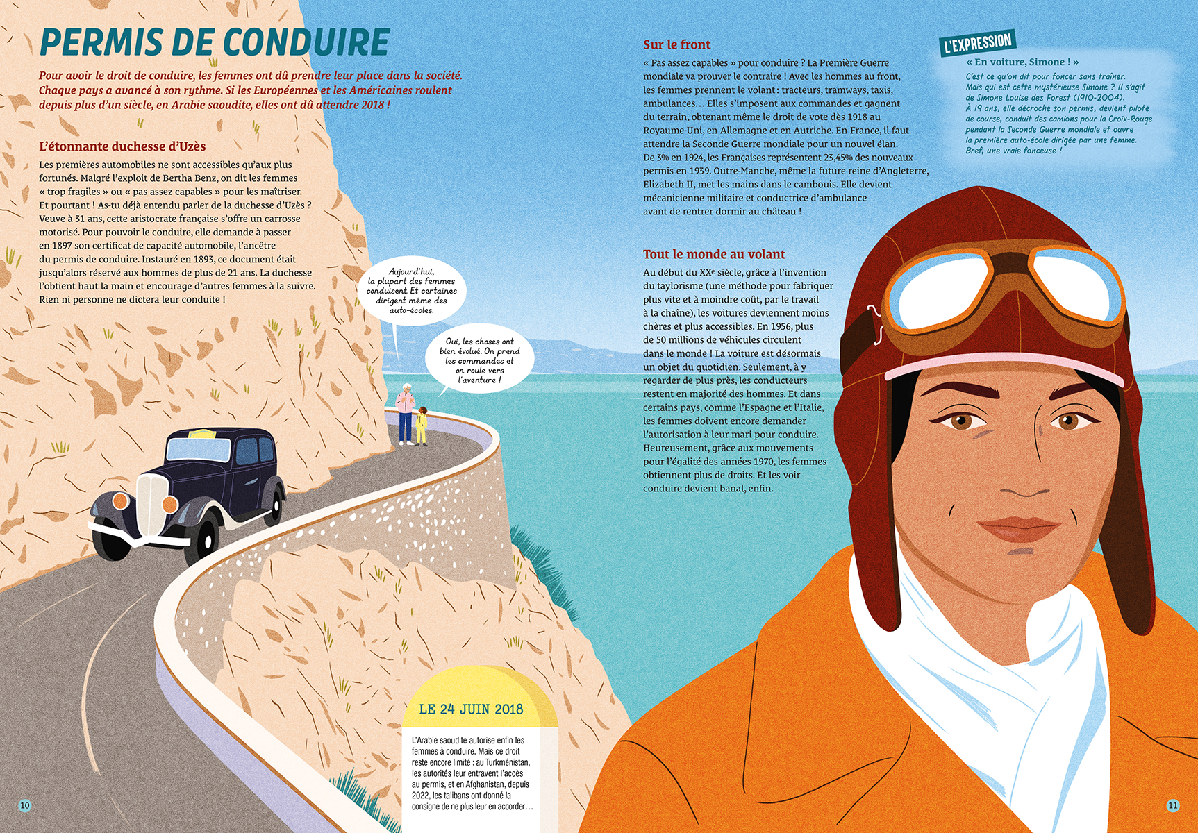 FEMME AU VOLANT, FORCE AU TOURNANT ! FEMME AU VOLANT, FORCE AU TOURNANT !