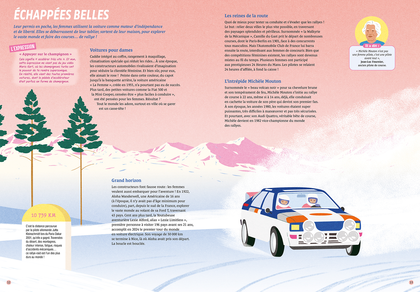 FEMME AU VOLANT, FORCE AU TOURNANT ! FEMME AU VOLANT, FORCE AU TOURNANT !