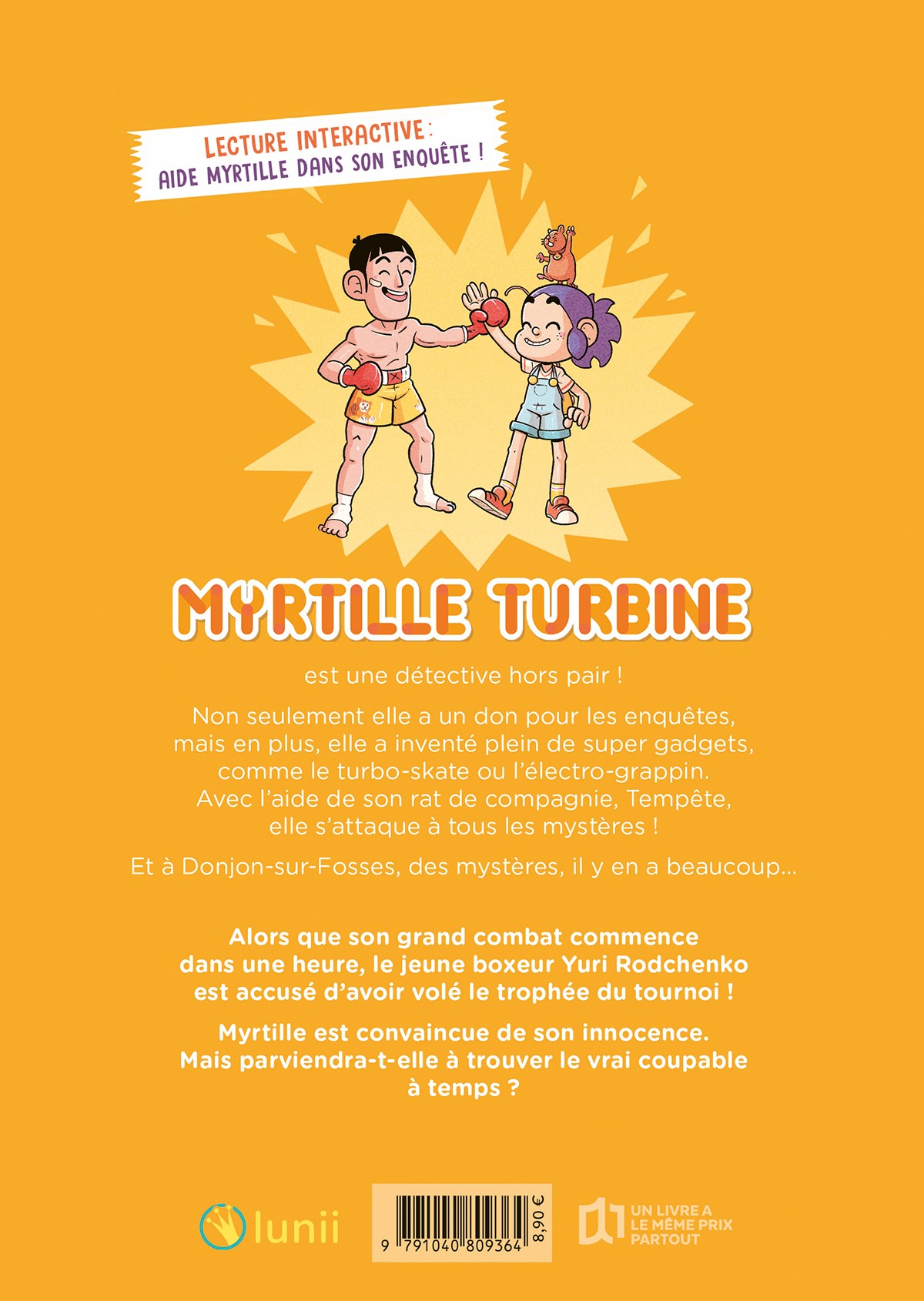 MYRTILLE TURBINE DETECTIVE - SCANDALE SUR LE RING !