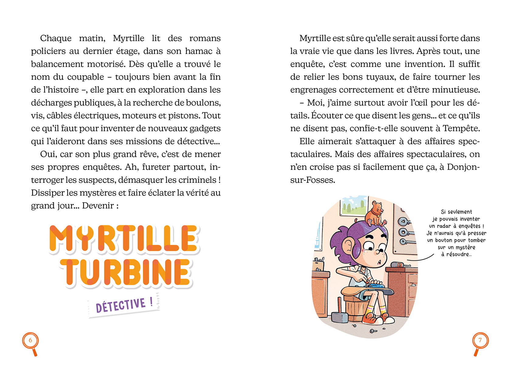 MYRTILLE TURBINE DETECTIVE - SCANDALE SUR LE RING !