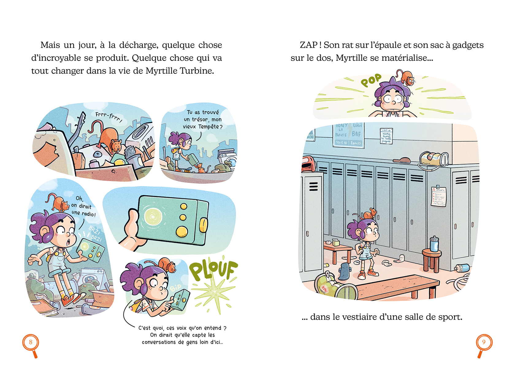 MYRTILLE TURBINE DETECTIVE - SCANDALE SUR LE RING !