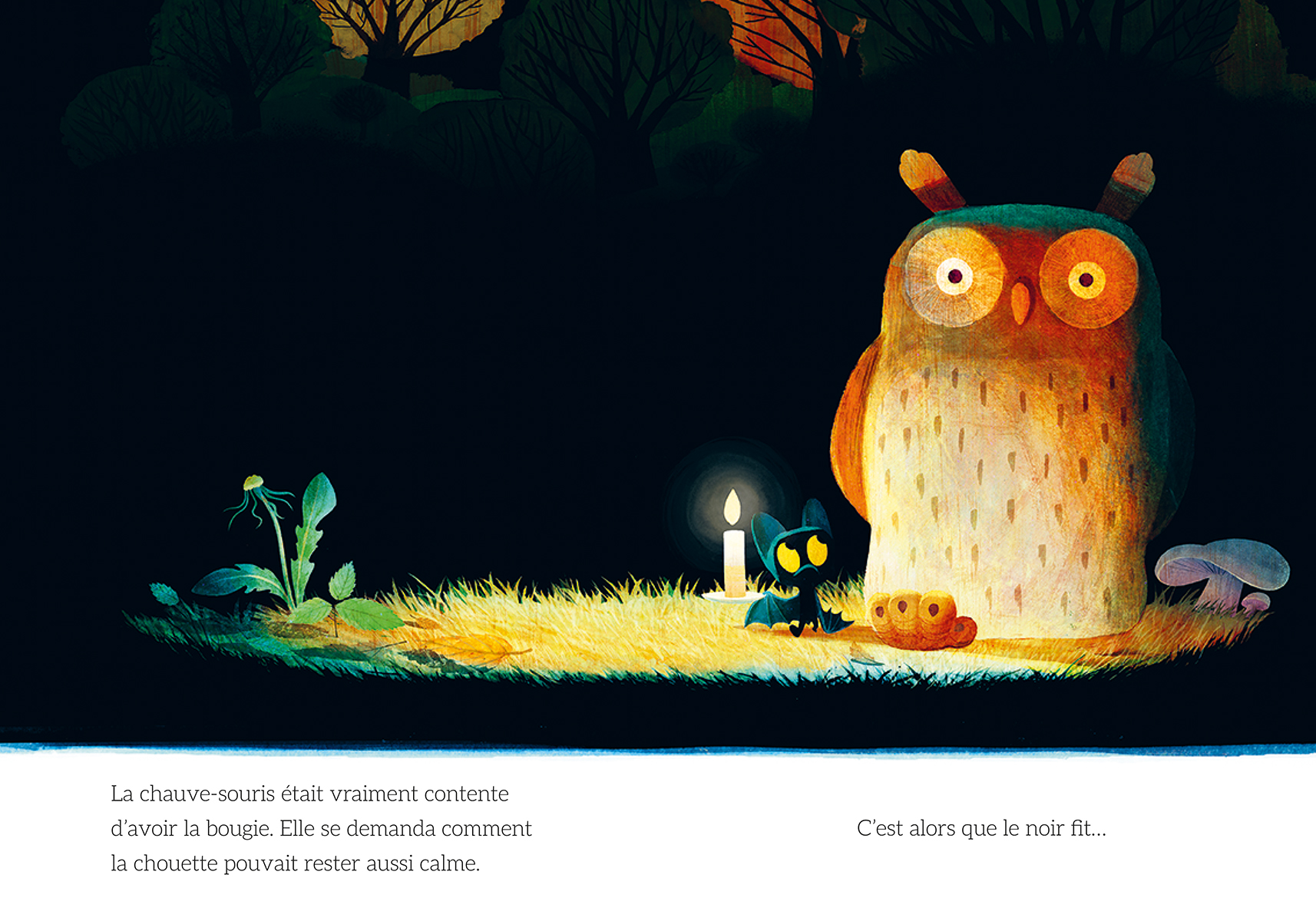 LA PETITE CHAUVE-SOURIS QUI AVAIT PEUR DU NOIR