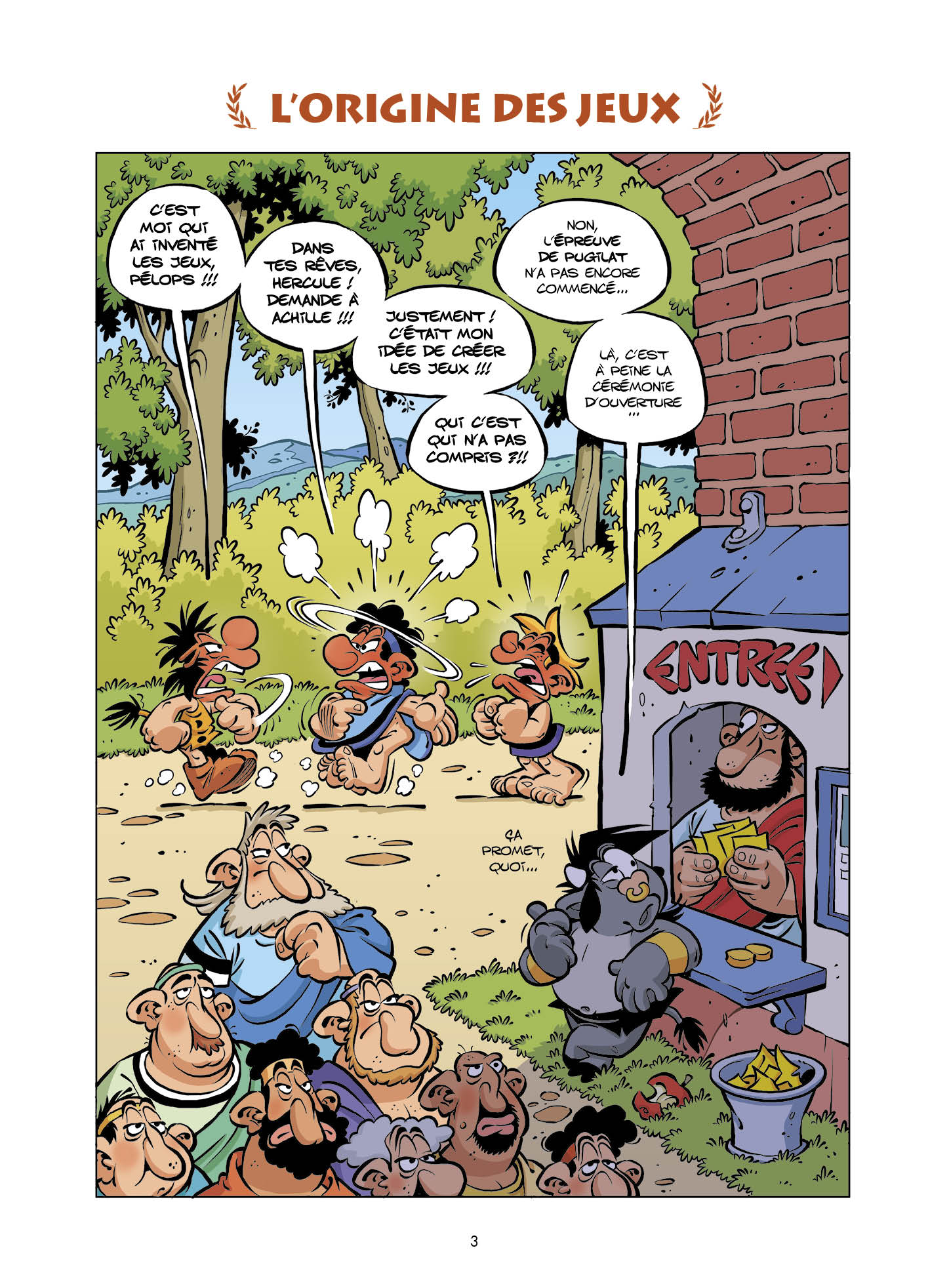 LES JEUX ANTIQUES - LES PETITS MYTHOS PRESENTENT