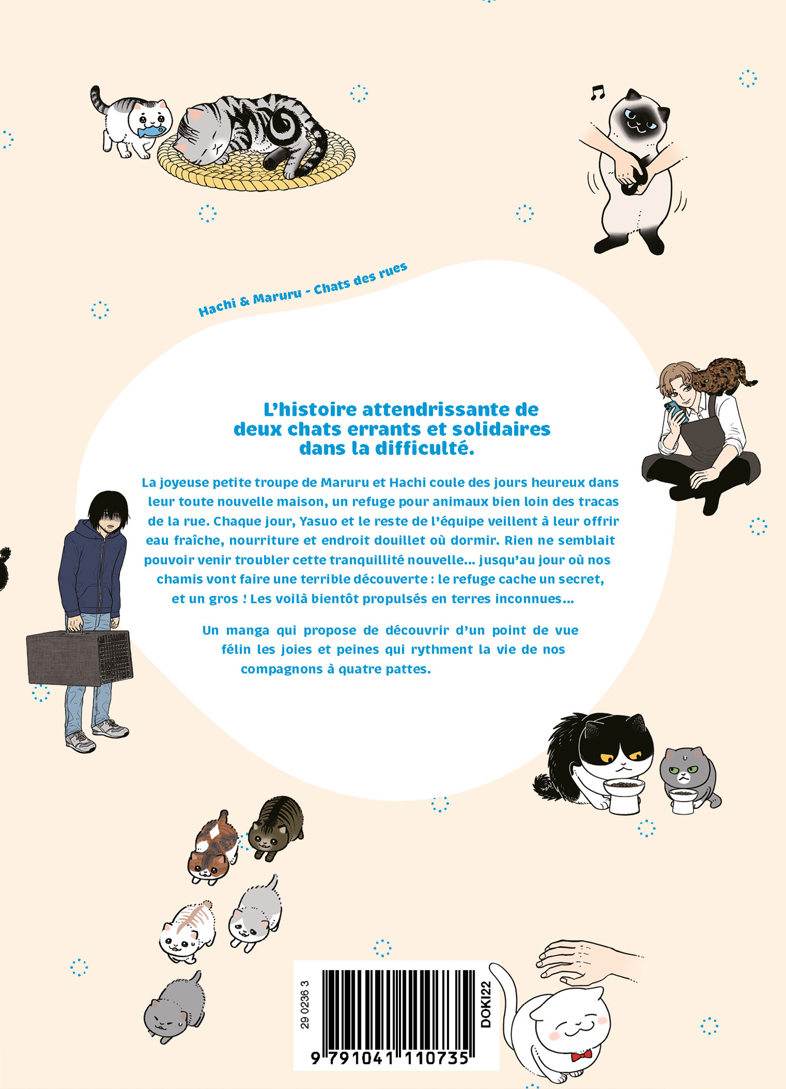 HACHI & MARURU : CHATS DES RUES T5