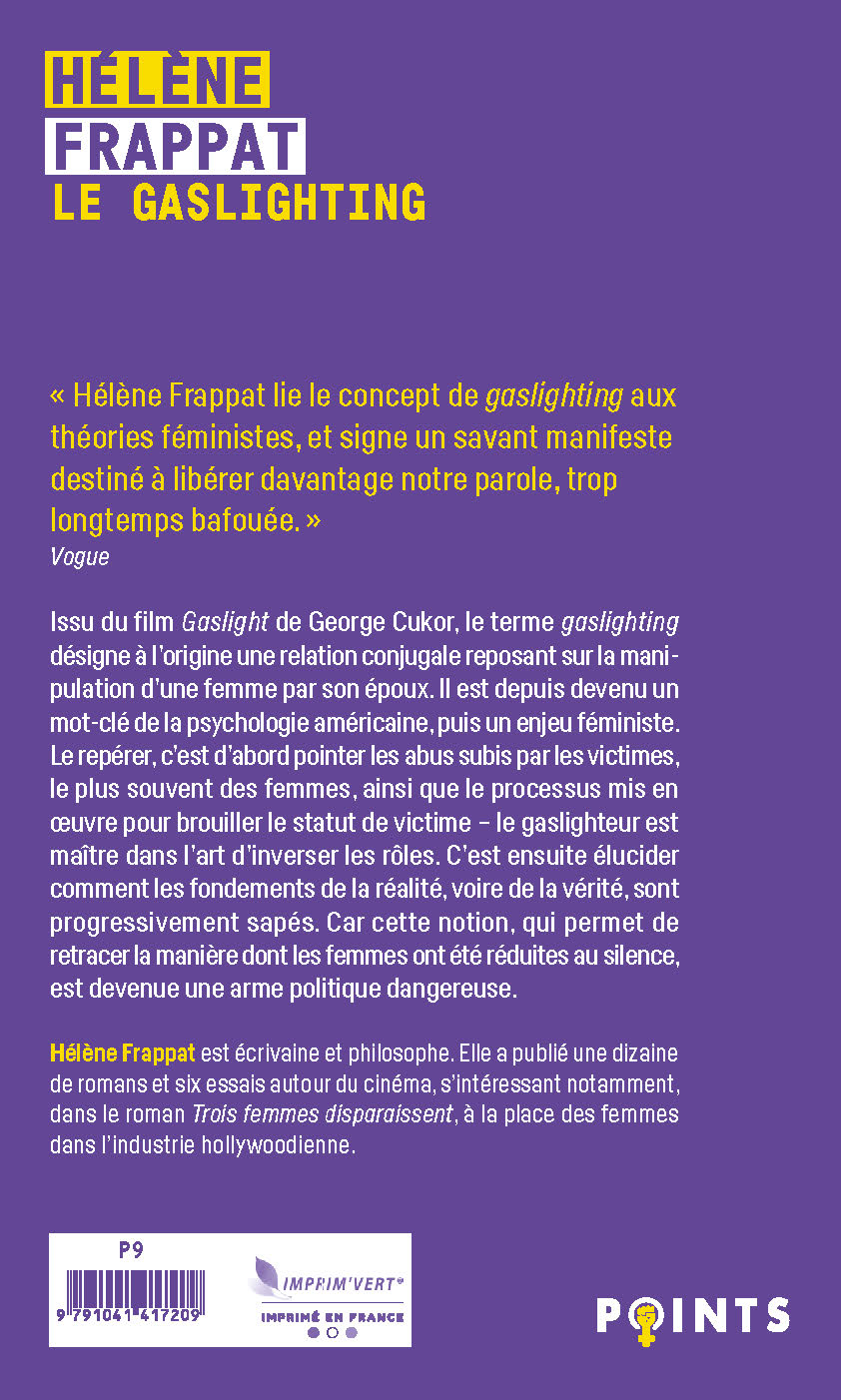 LE GASLIGHTING OU L