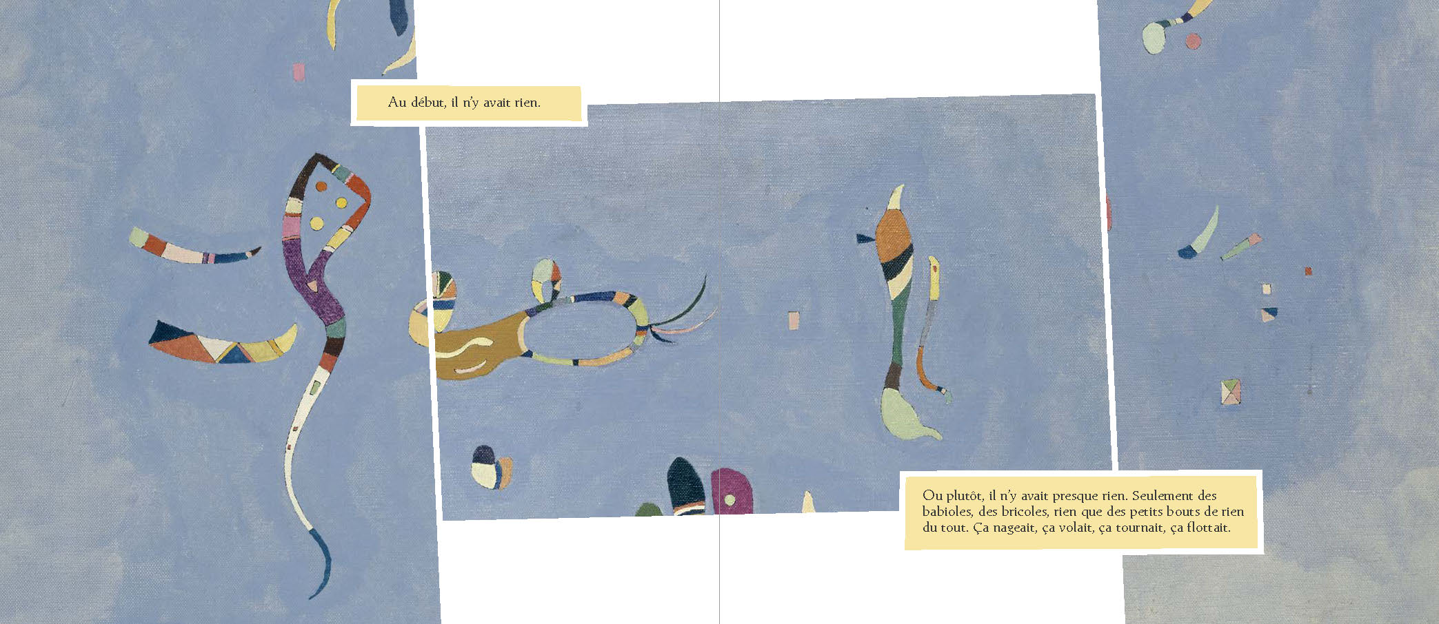 LES BRINDERIENS ET LE TELE-FEERIQUE : UN VOYAGE DANS LES OEUVRES DE VASSILI KANDINSKY