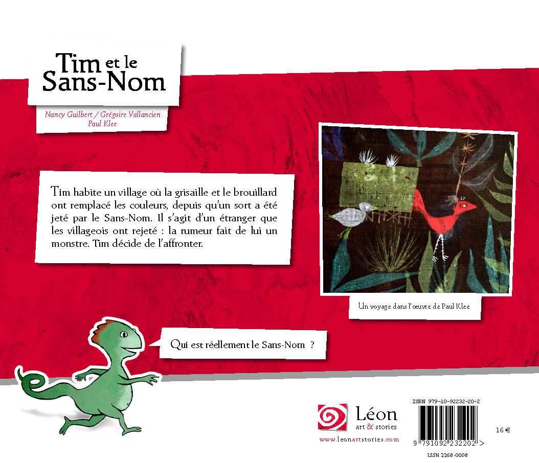 TIM ET LE SANS-NOM : UN VOYAGE DANS LES OEUVRES DE PAUL KLEE