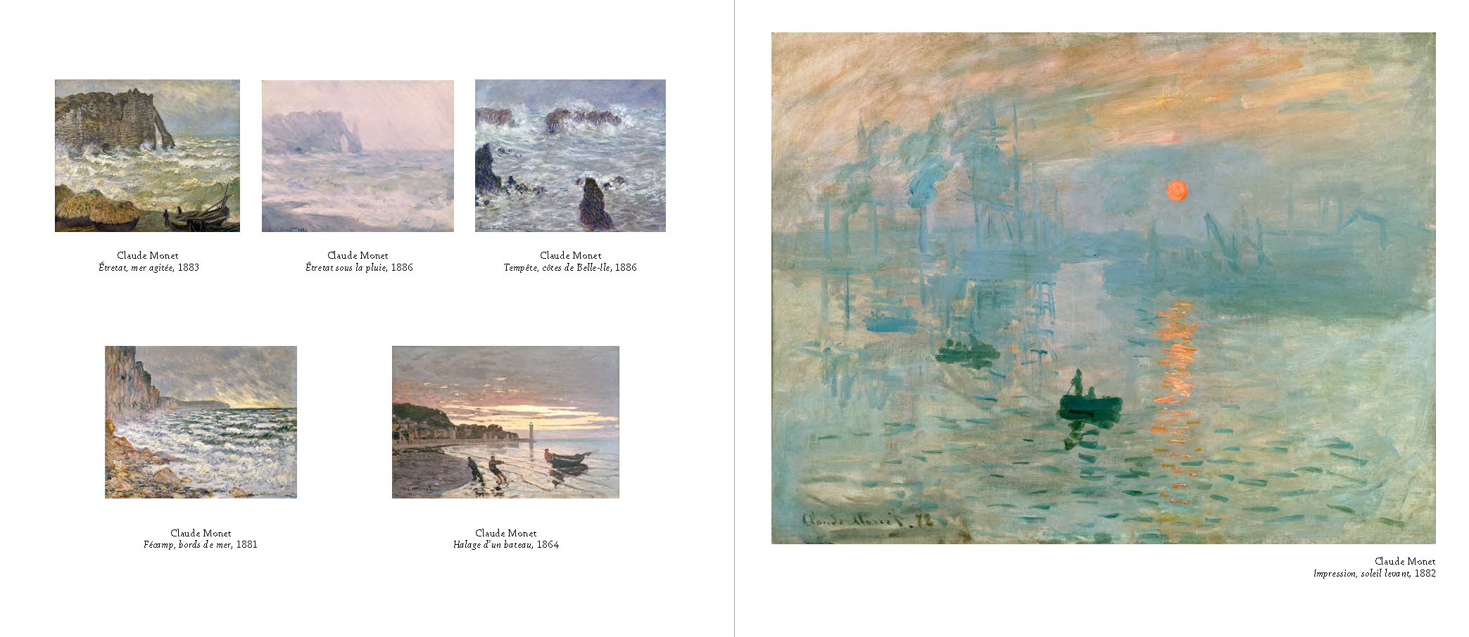 LES AILES DE SUZIE : UN VOYAGE DANS LES OEUVRES DE CLAUDE MONET