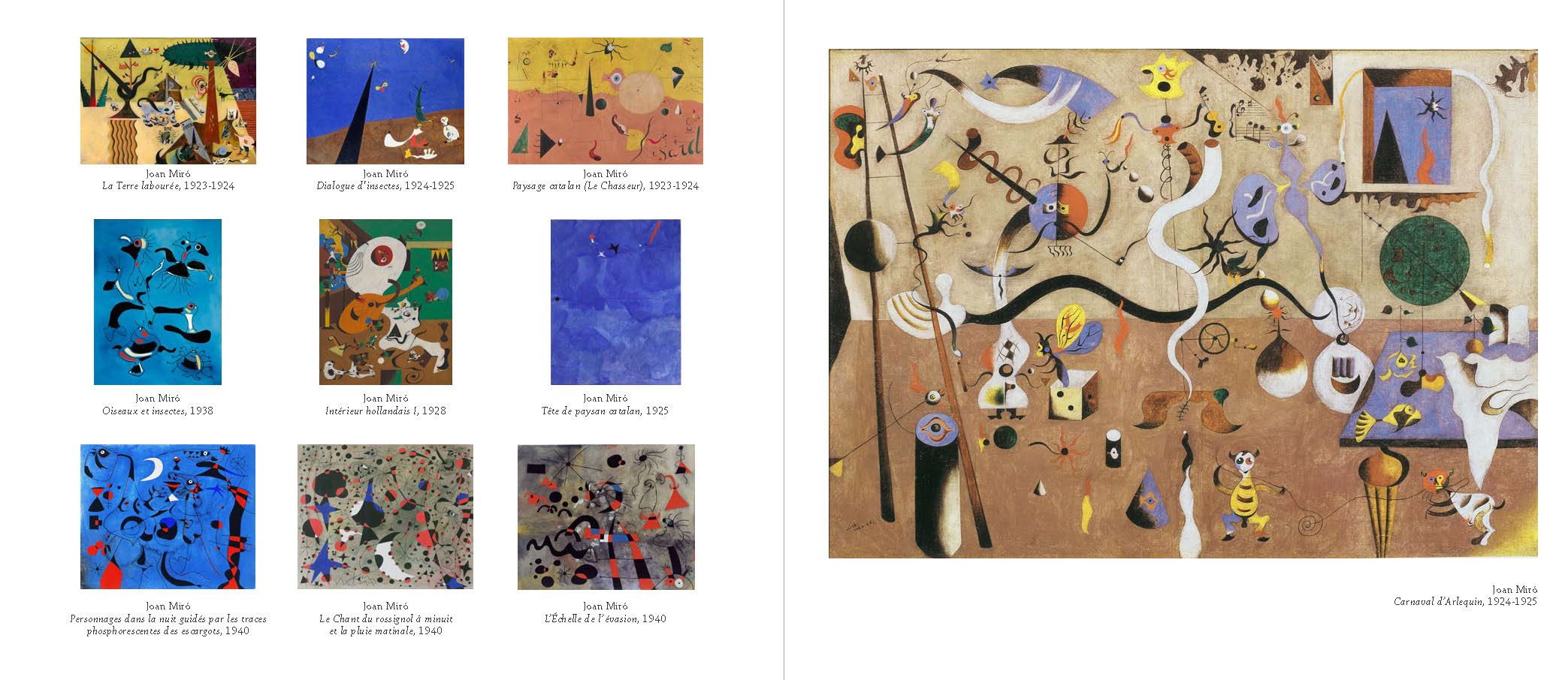 LE TAMAFUMOIR ET LA MAGISSORCIERE : JOAN MIRO