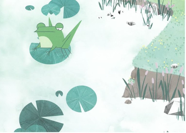 LA PETITE GRENOUILLE A GRANDE BOUCHE