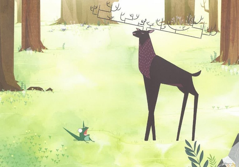 LA PETITE GRENOUILLE A GRANDE BOUCHE