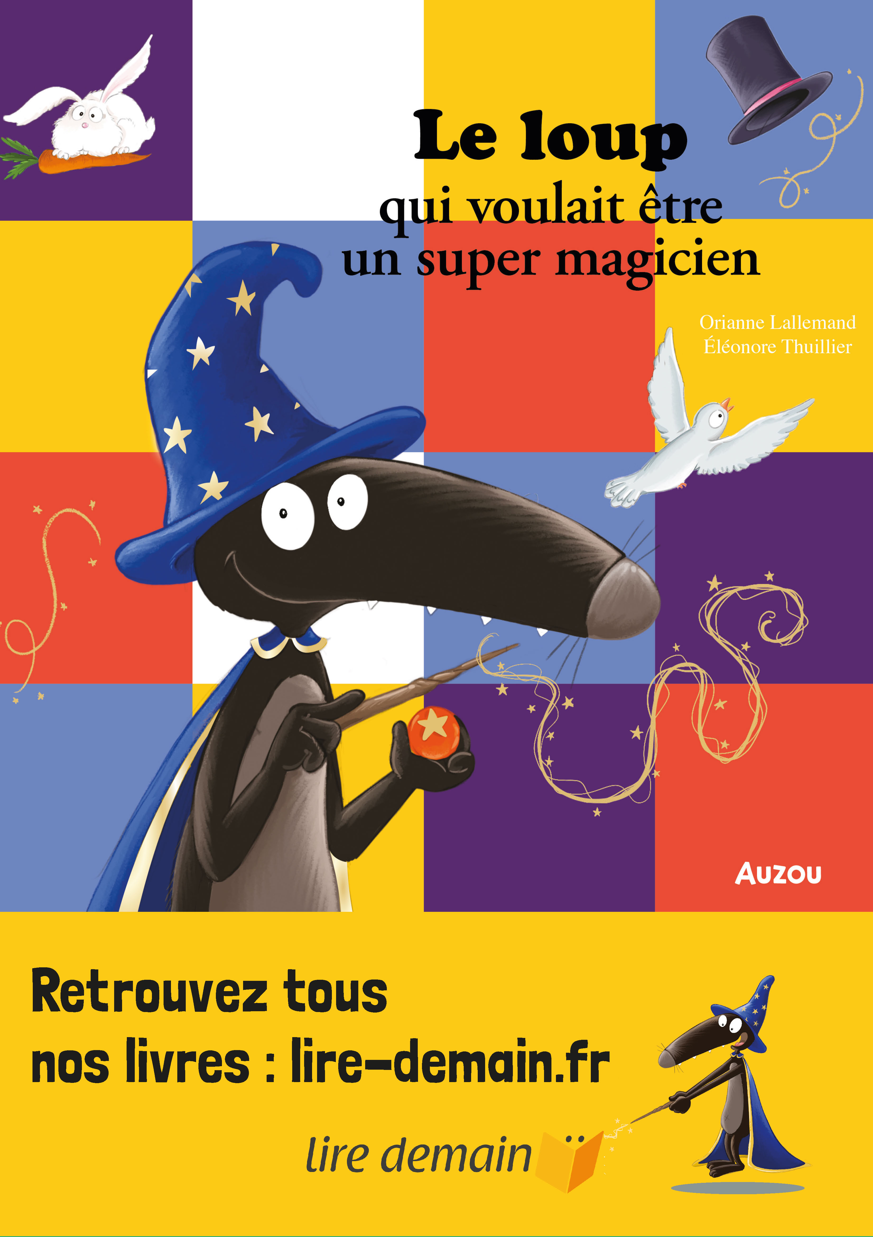 POSTER LOUP MAGICIEN POSTER LOUP MAGICIEN