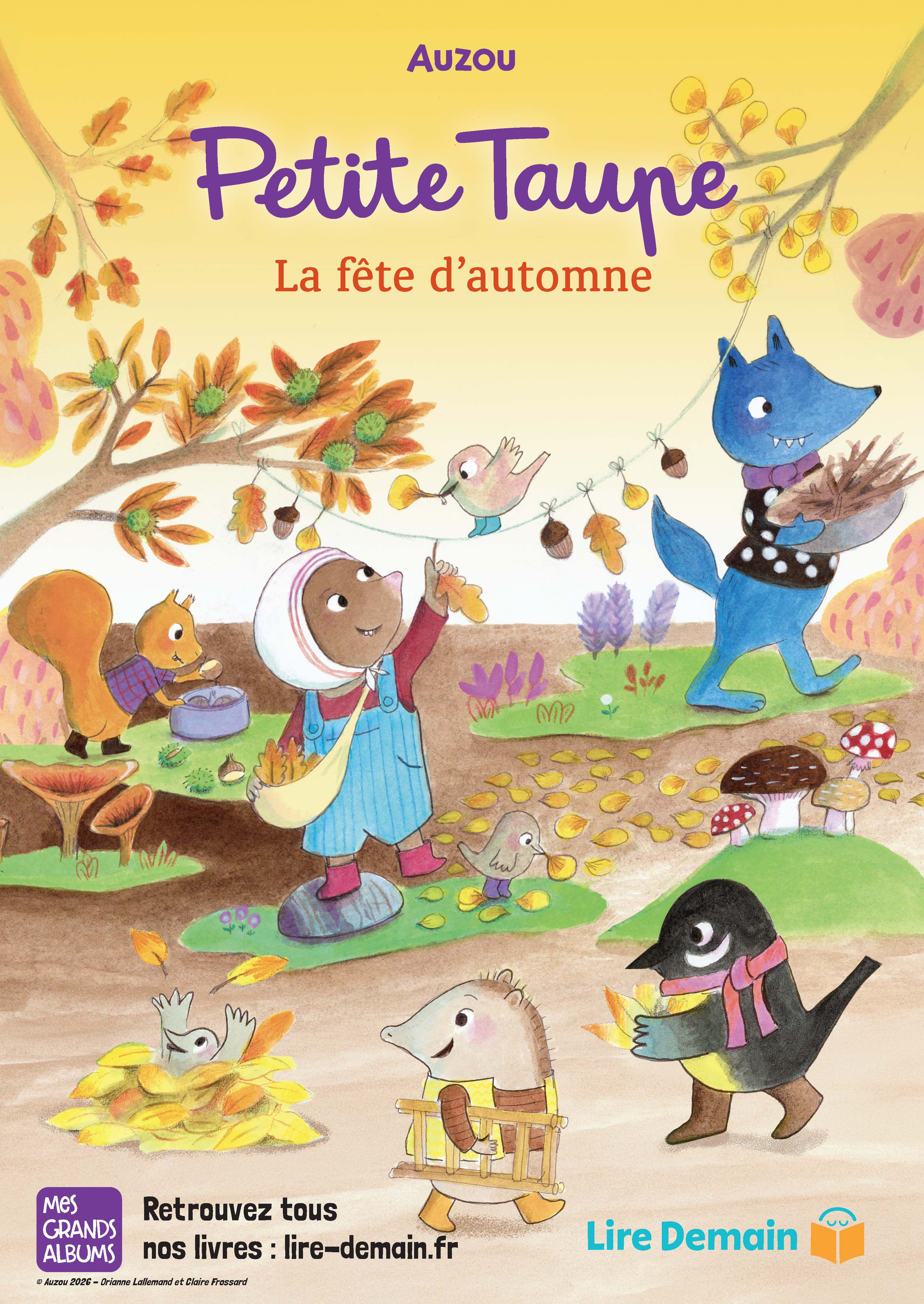 POSTER PETITE TAUPE - LA FETE D POSTER PETITE TAUPE - LA FETE D